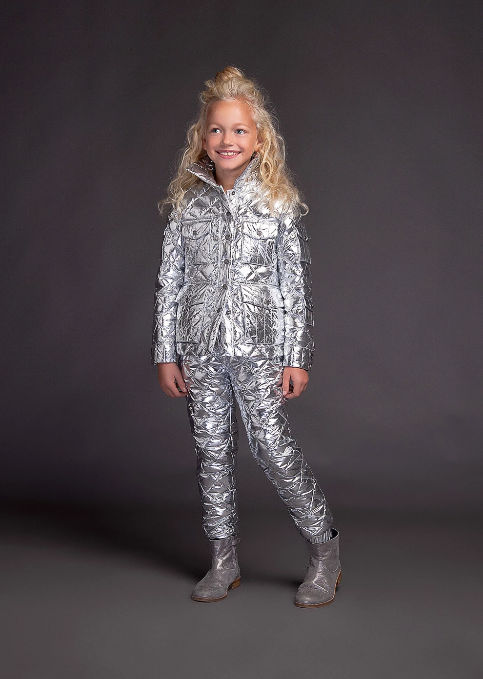 Пуховая рубашка (18W217-0023-G0022)