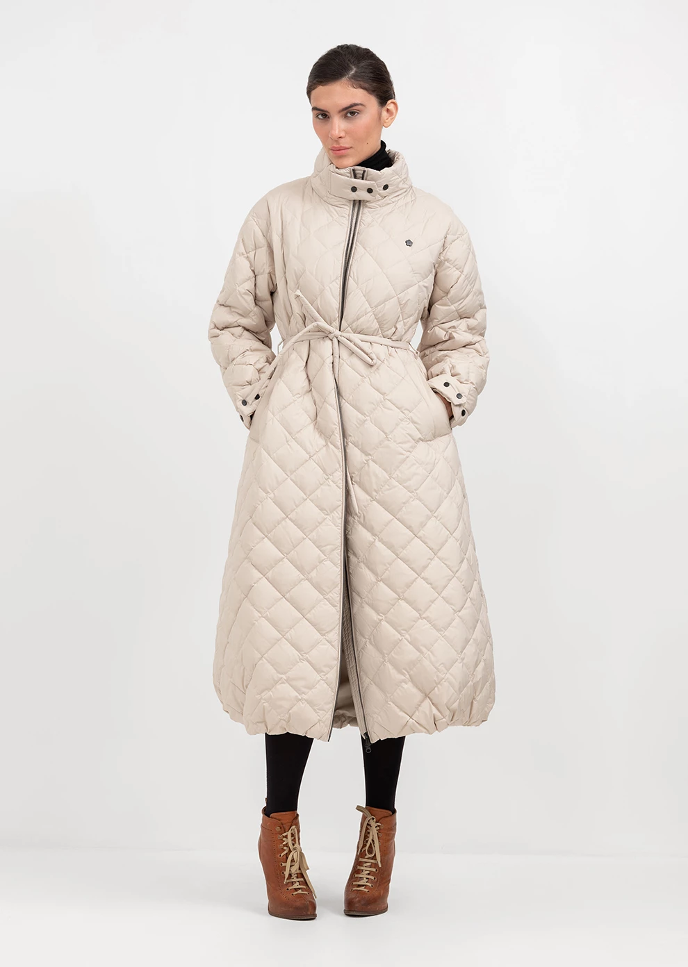 Длинное пуховое пальто (1233UW-1039-A211)