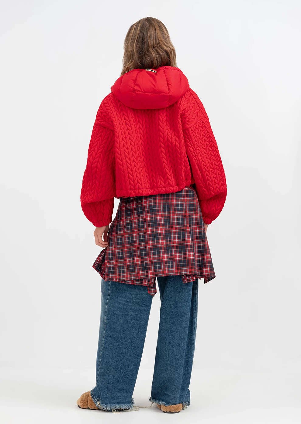 Укороченная утепленная куртка (1843UW-1023-A301)