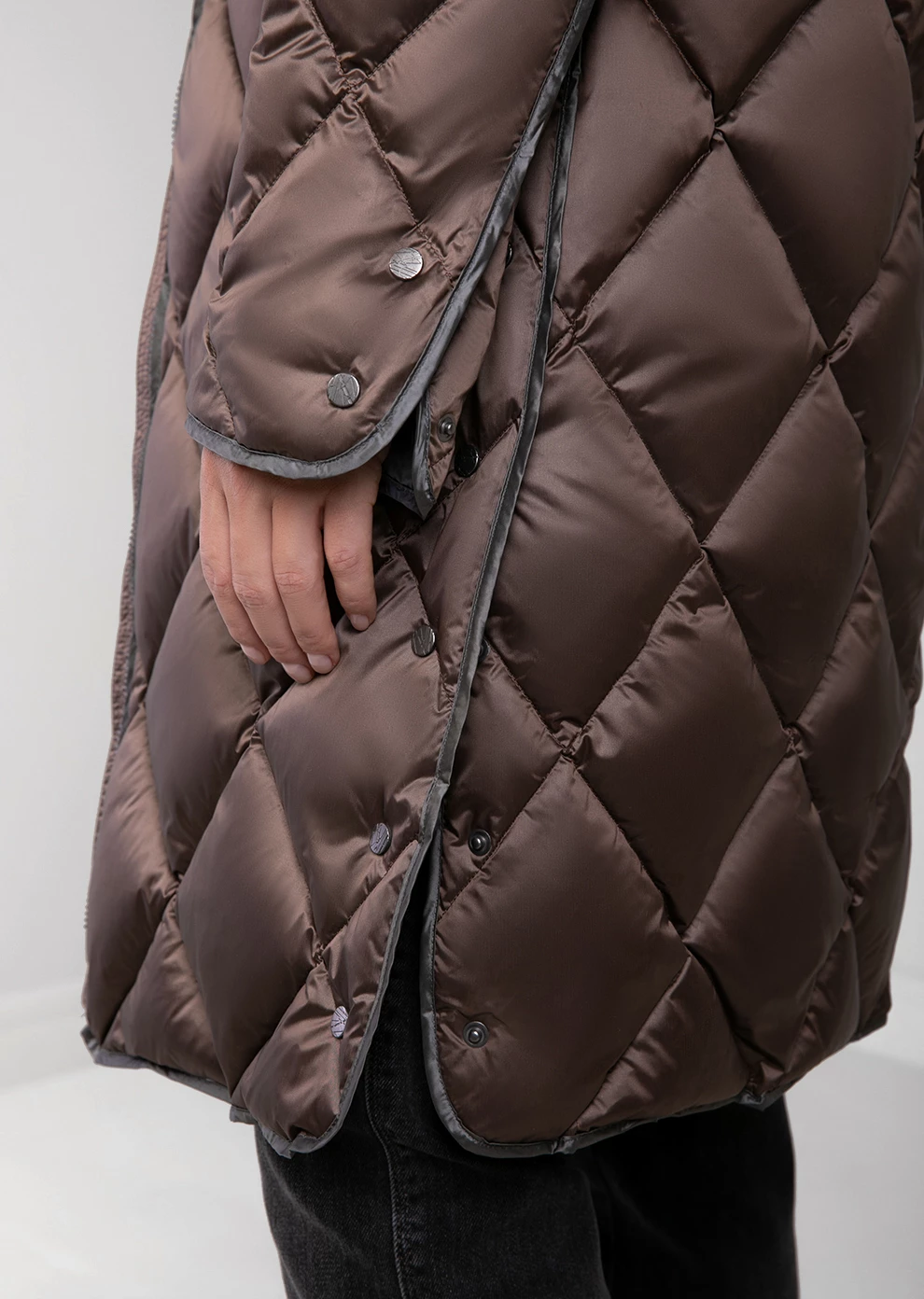 Легкий стёганый пуховик (1146MW-0022-MO044)