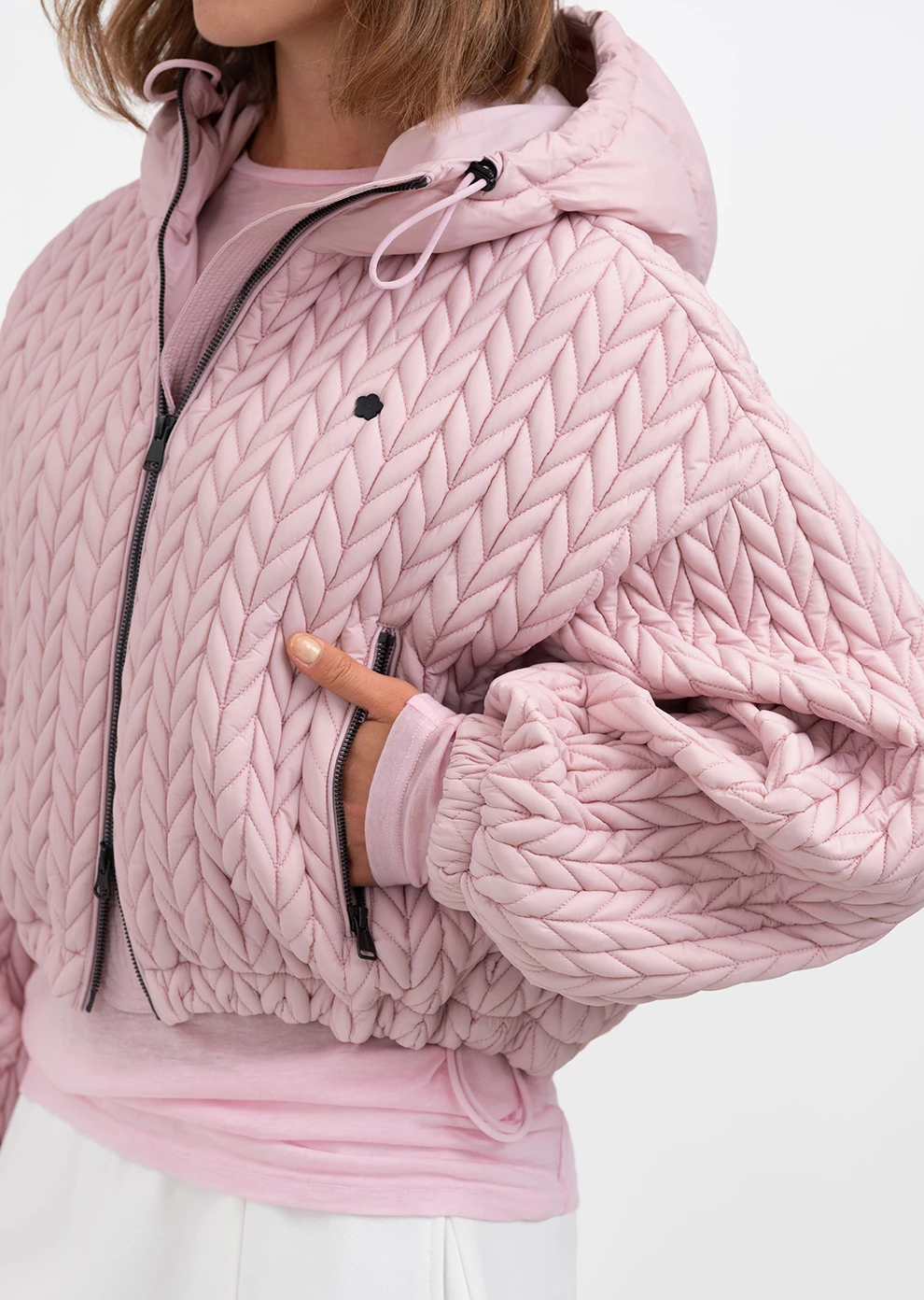 Укороченная утепленная куртка (1843UW-1023-A309)