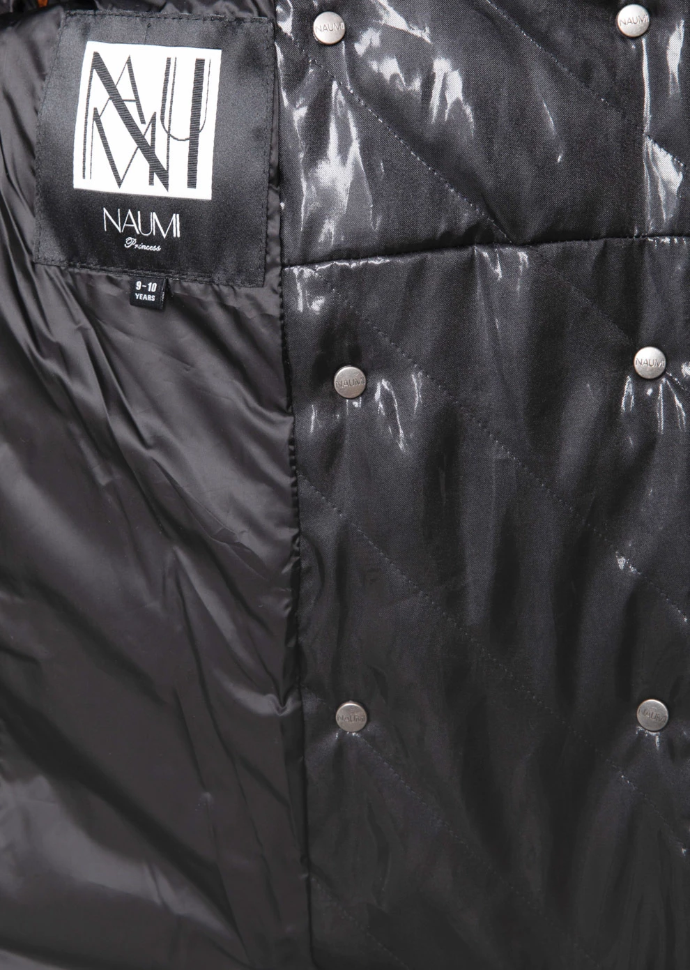 Детский длинный пуховик с капюшоном (19W218-0043-IZ050)