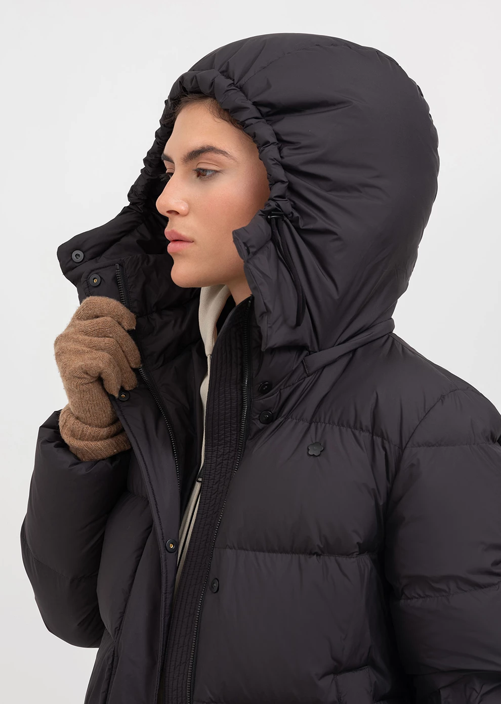 Пуховик с капюшоном (1209UW-1039-A101)