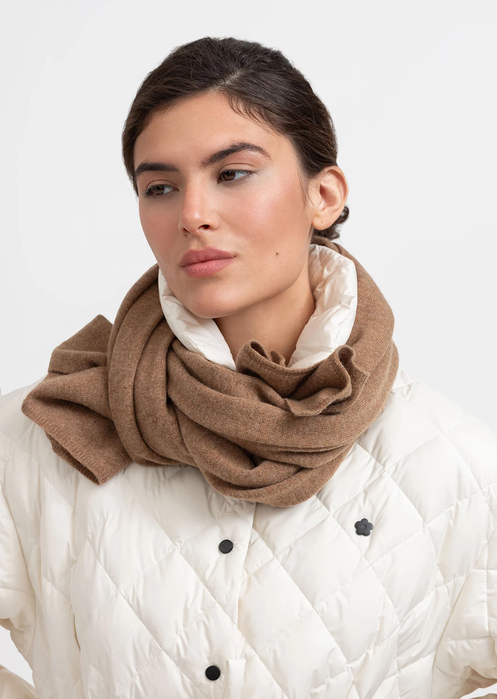 Длинное пуховое пальто (1234UW-1039-A002)