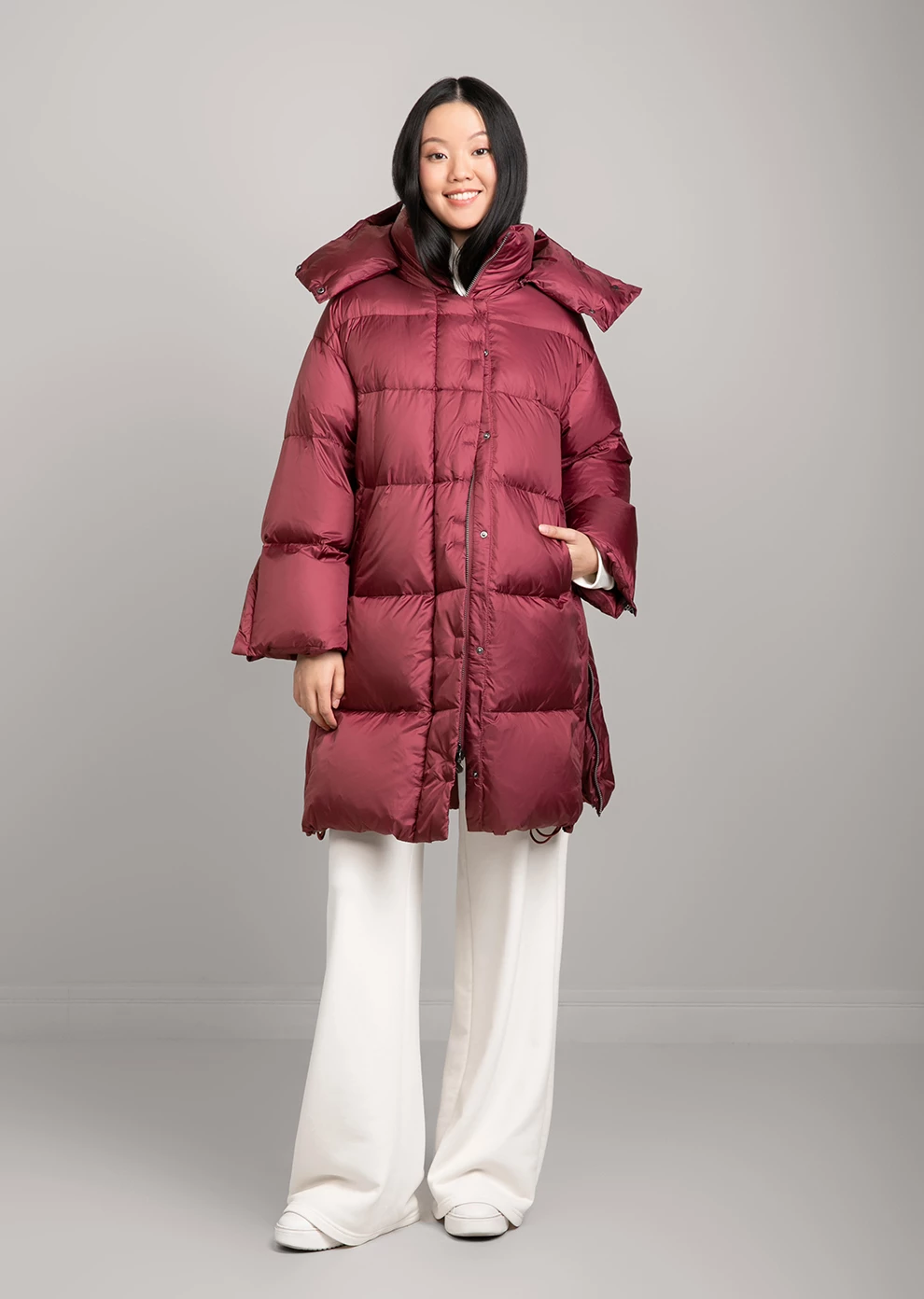 Пуховик с капюшоном (1197KW-0011-KK019)