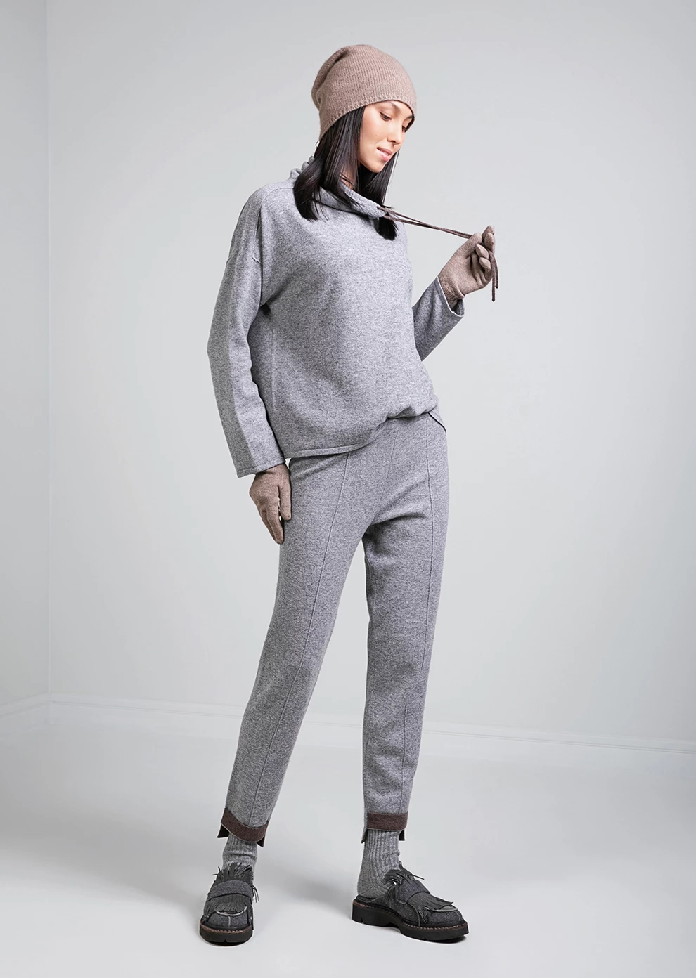 Кашемировые брюки (6951KW-0090-KT210)