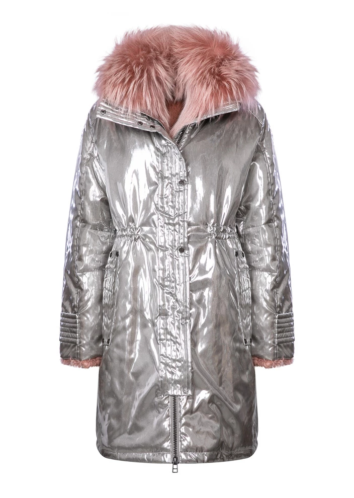 Детская парка с мехом (19W233-6243-IZ055)