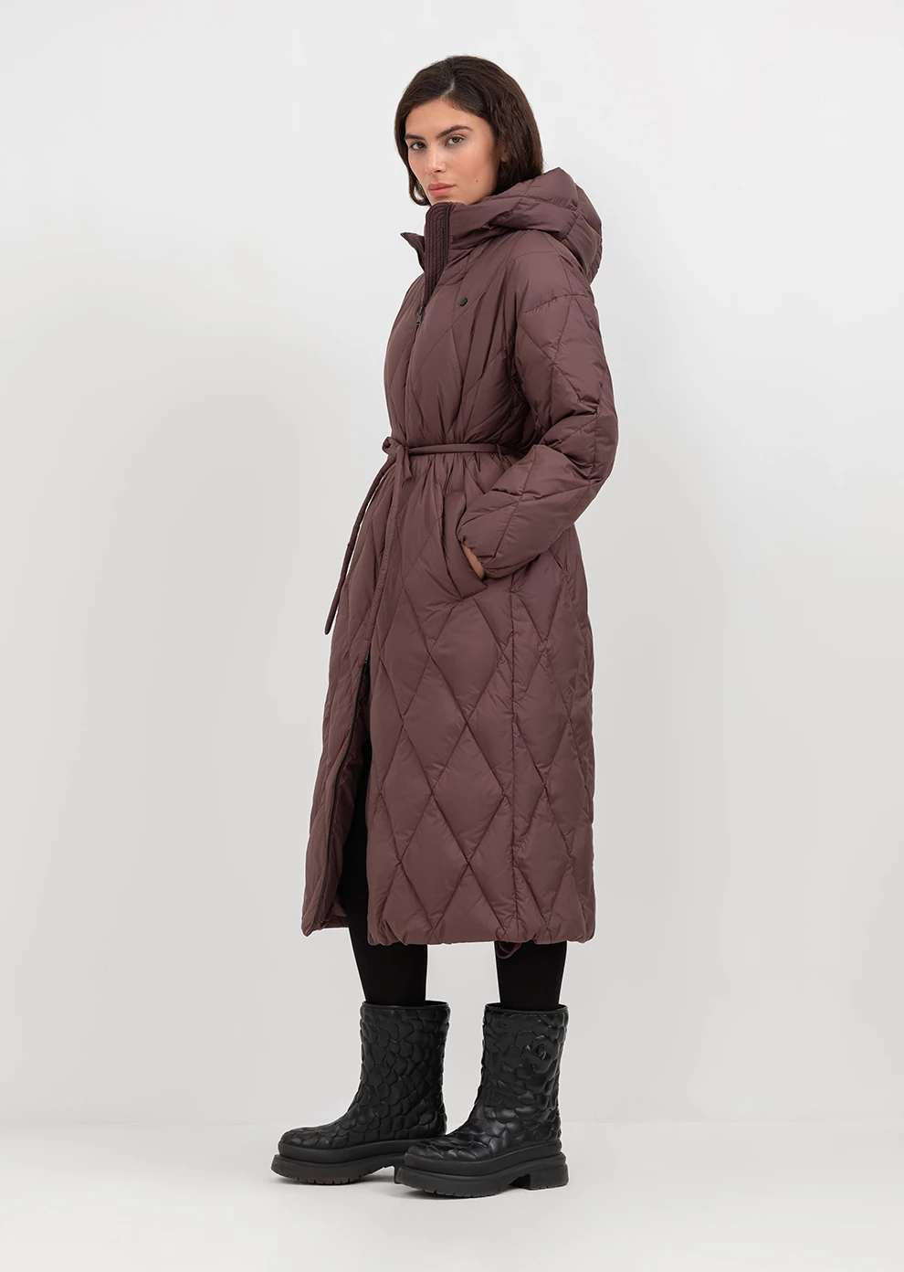 Длинное пуховое пальто (1171UW-1039-A302)