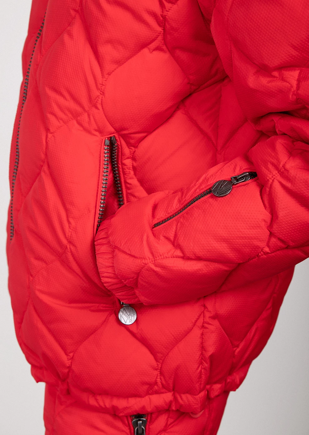 Короткий пуховик с капюшоном (1898OW-0012-OZ004)