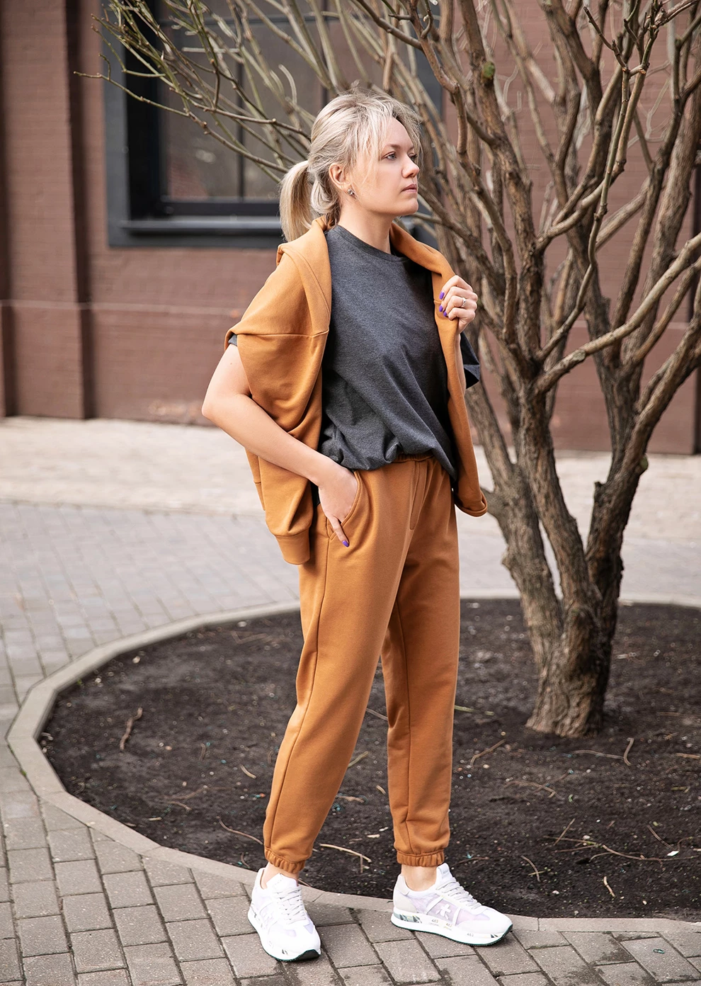 Брюки-джоггеры (7107NW-0025-NR039)