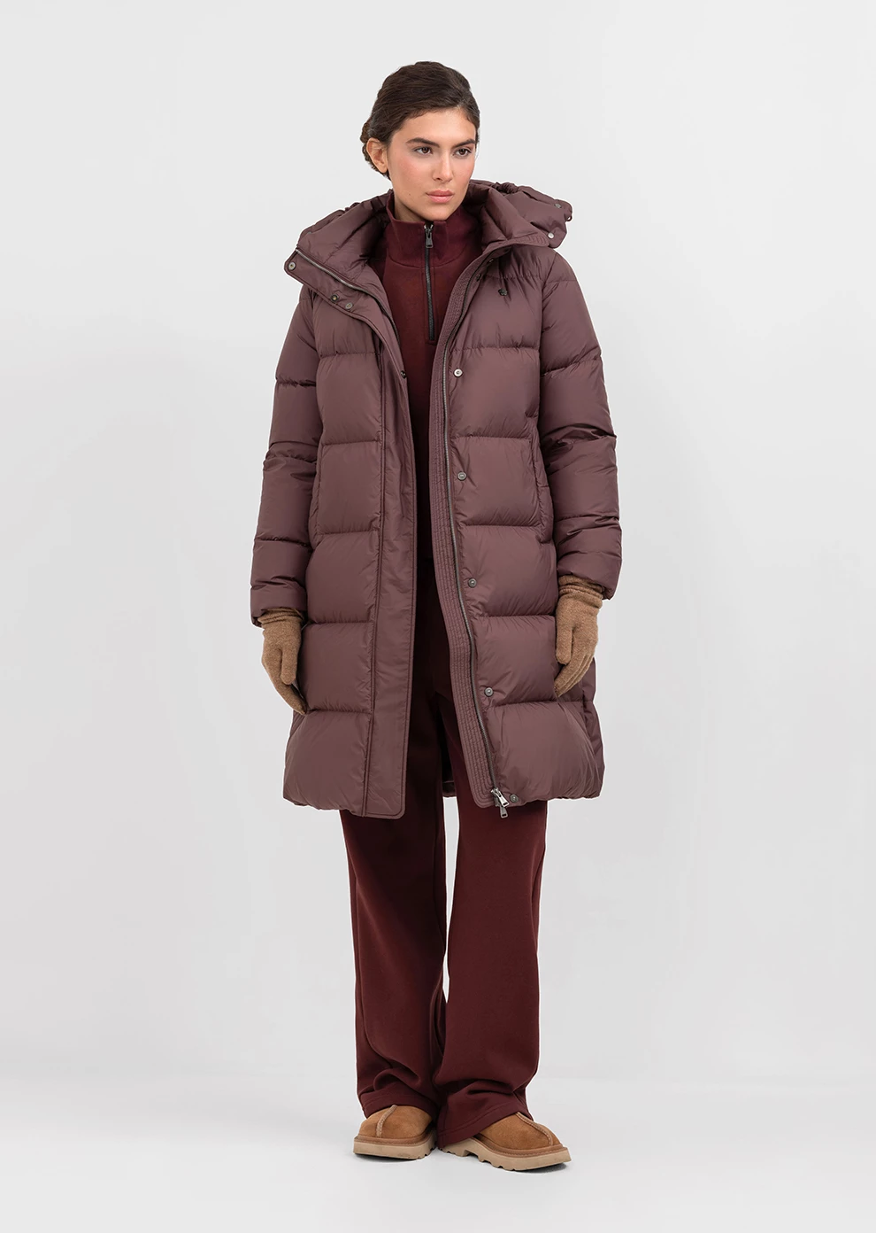 Пуховик с капюшоном (1209UW-1039-A302)