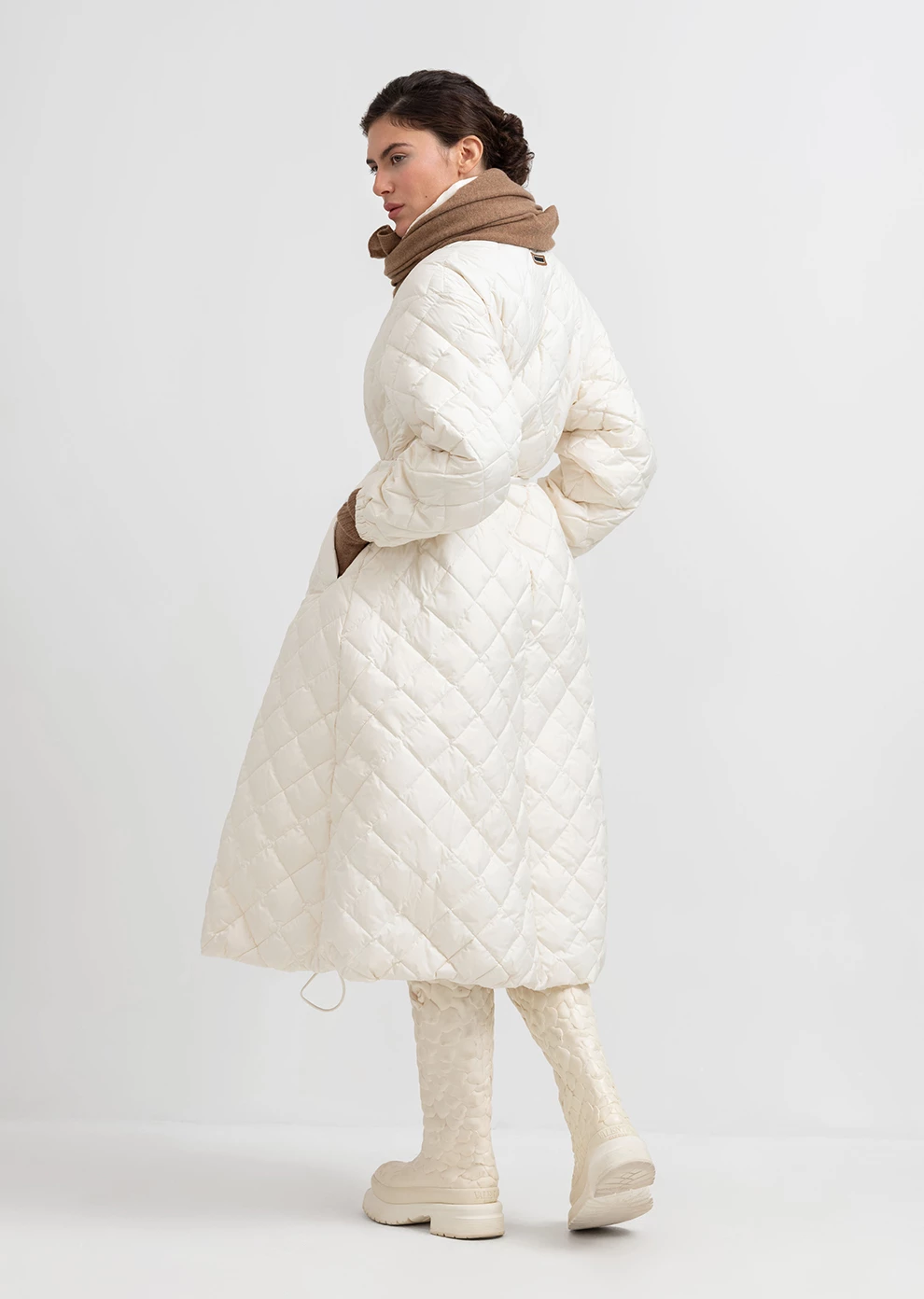 Длинное пуховое пальто (1234UW-1039-A002)