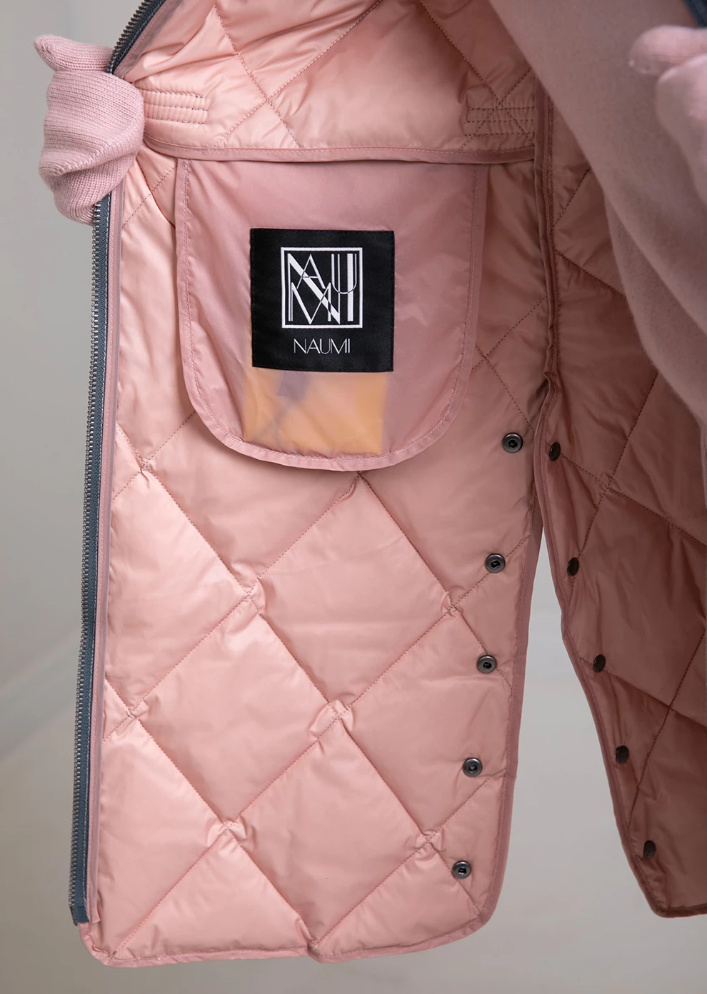 Легкий стёганый пуховик (1146MW-0022-MO016)