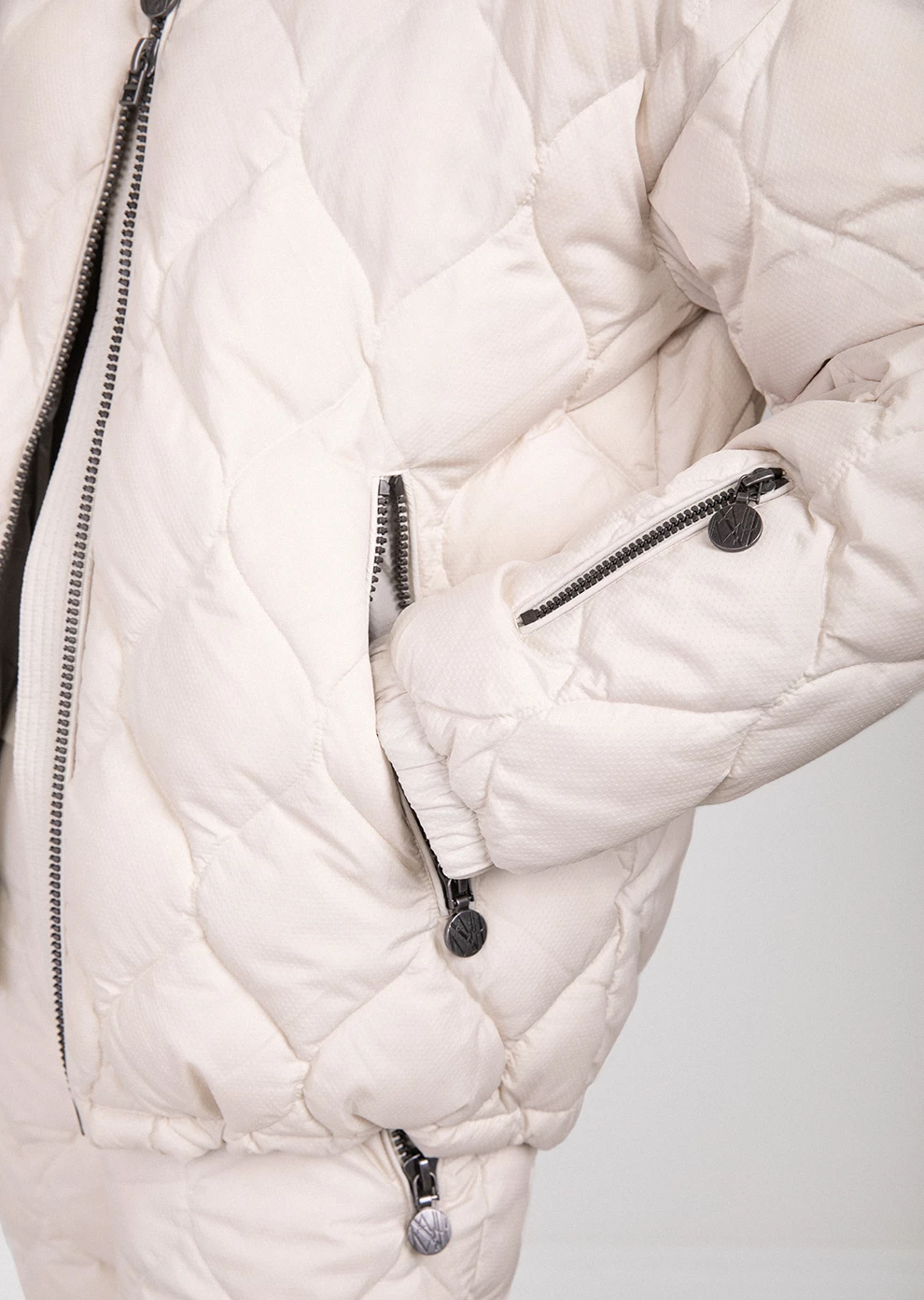 Короткий пуховик с капюшоном (1898OW-0012-OZ001)