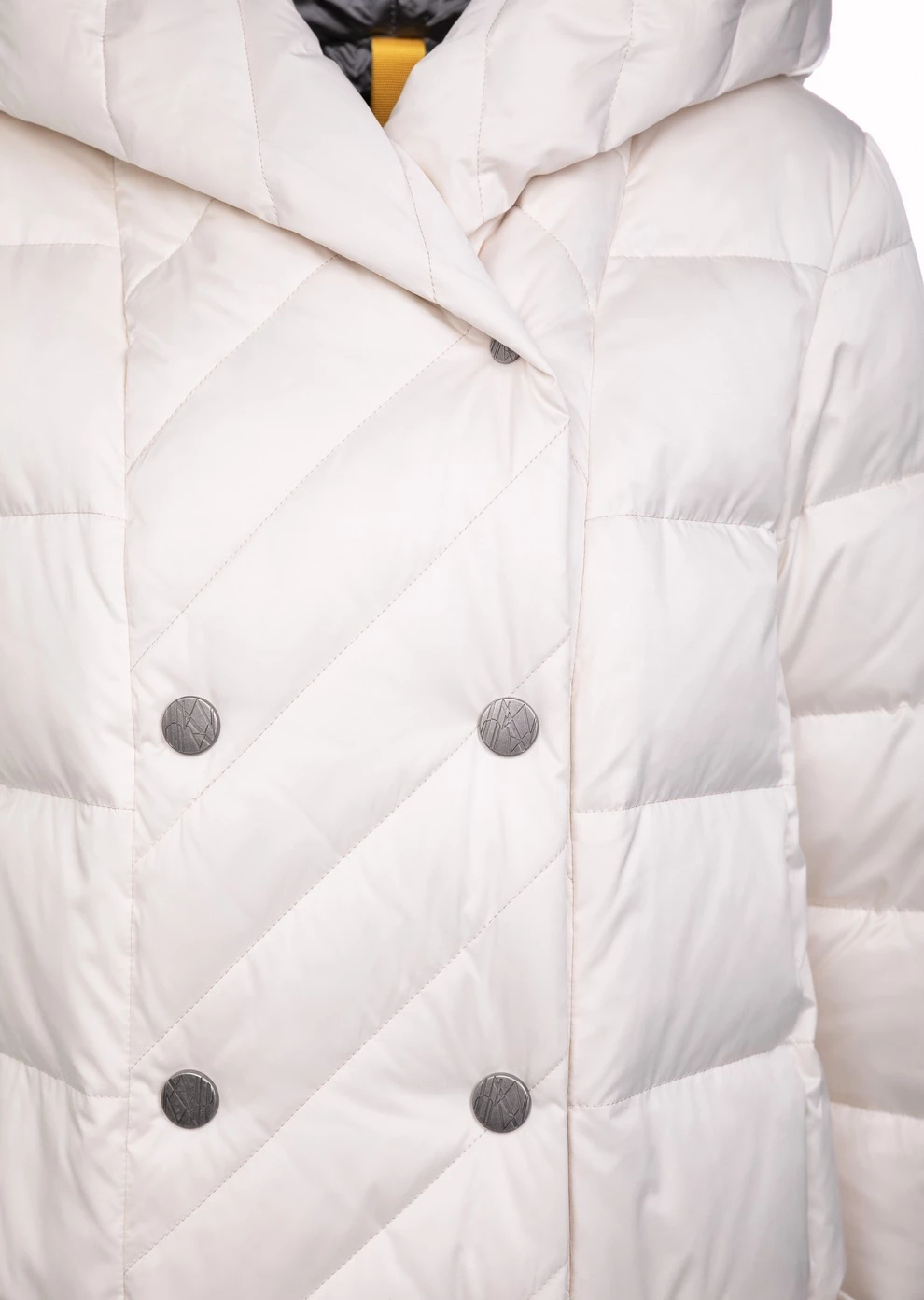 Длинный пуховик с капюшоном (1118KW-0012-KM001)