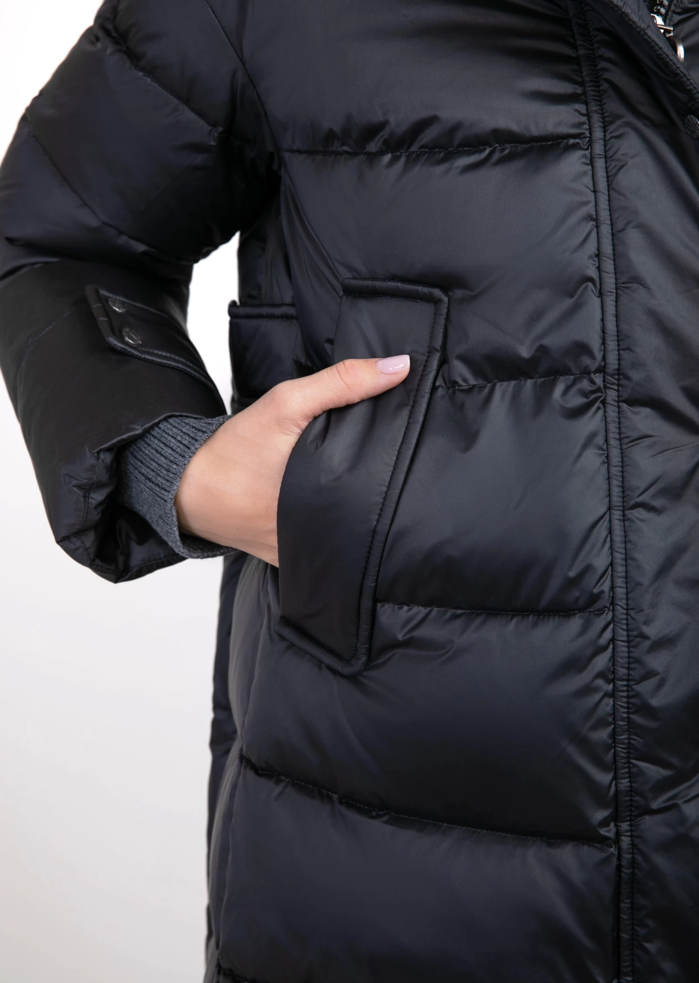 Пуховик с капюшоном (1109MW-0022-MO002)