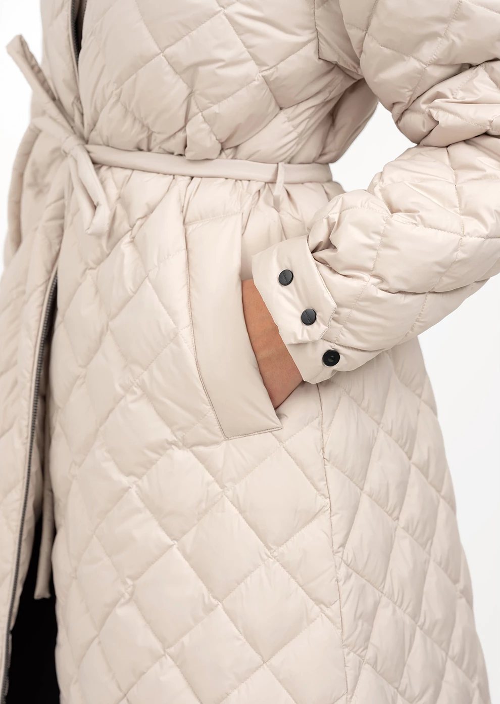 Длинное пуховое пальто (1233UW-1039-A211)