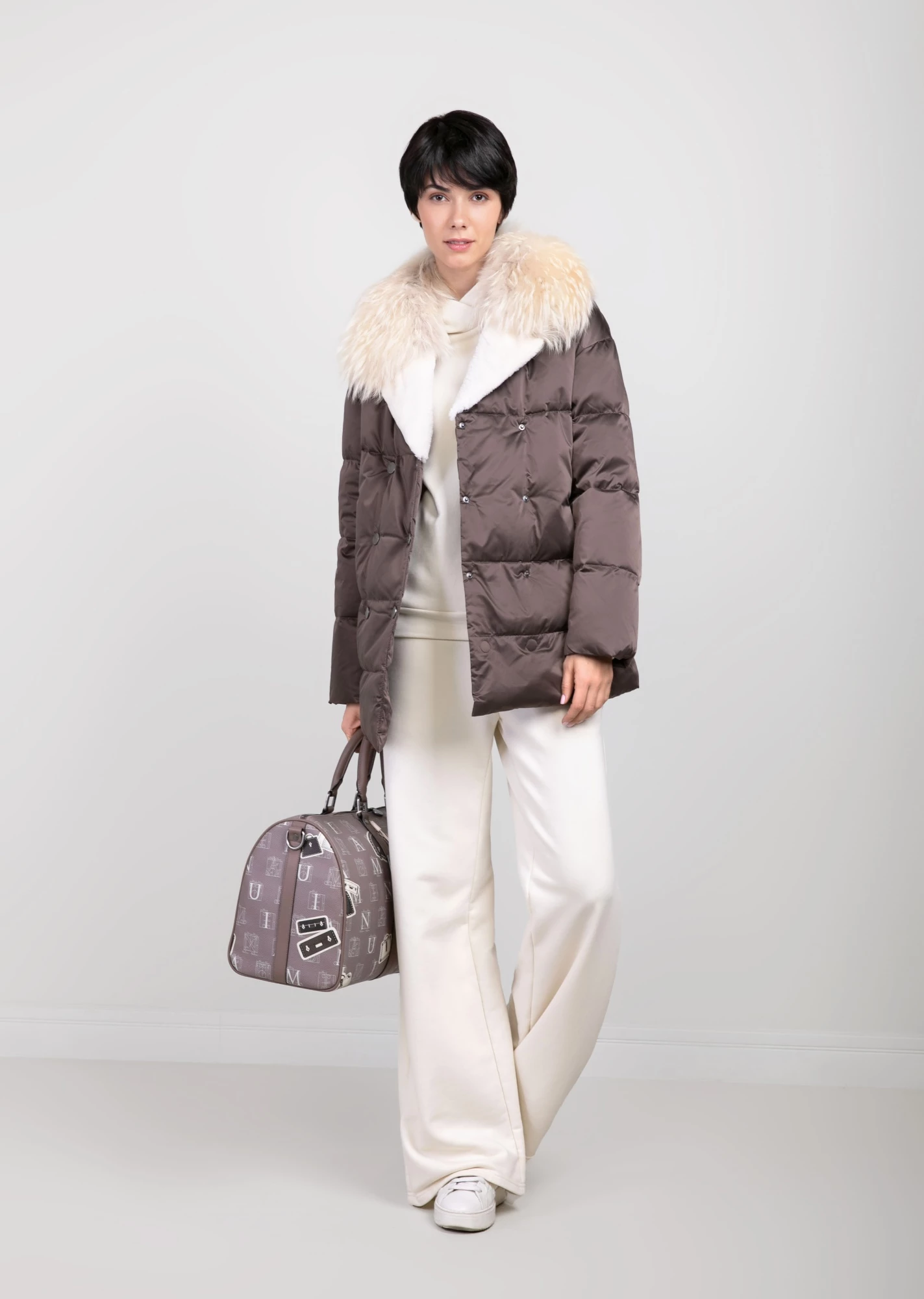 Пуховик с мехом (1740KW-6912-KA044)