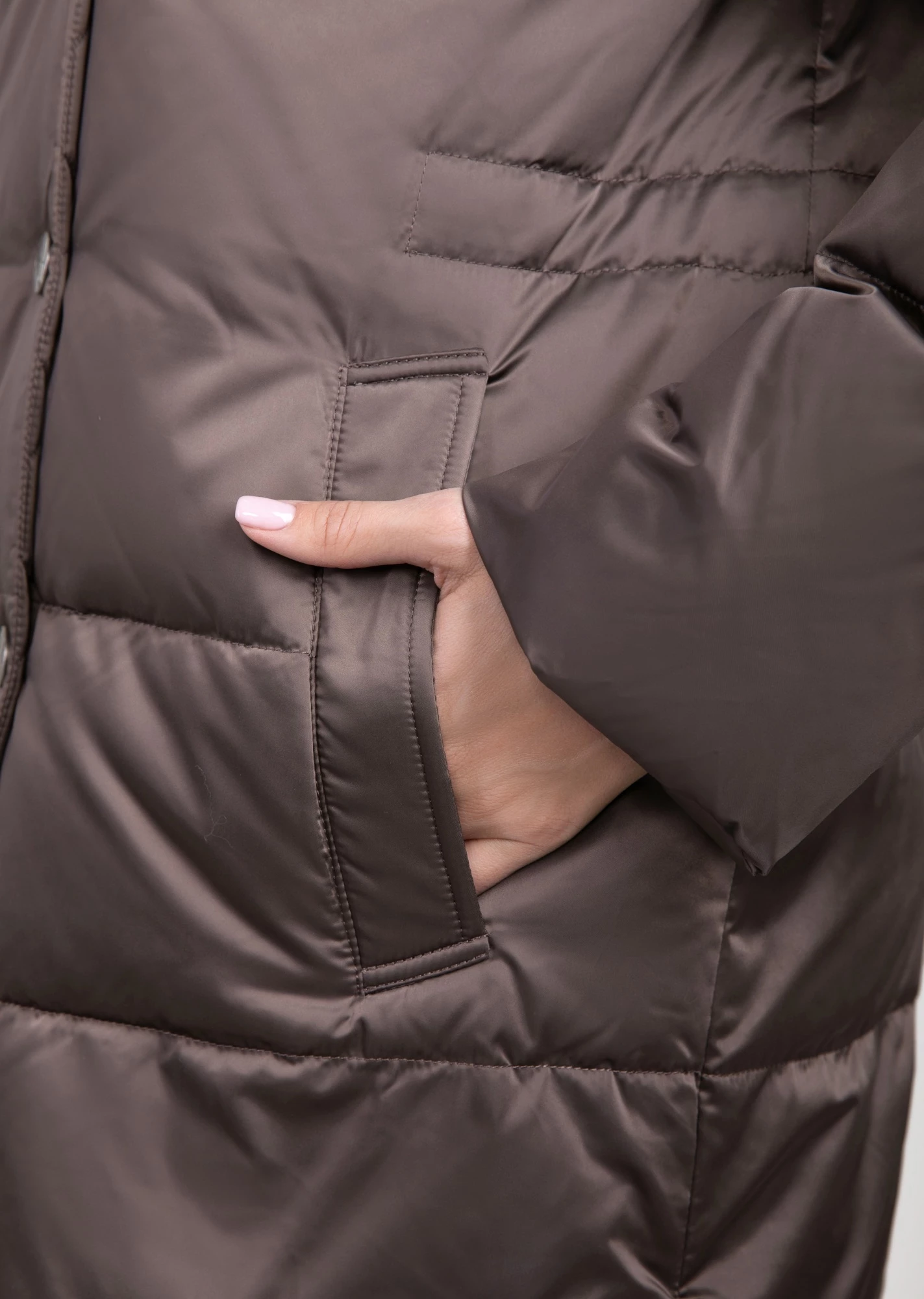 Пуховик с мехом (1740KW-6912-KA044)