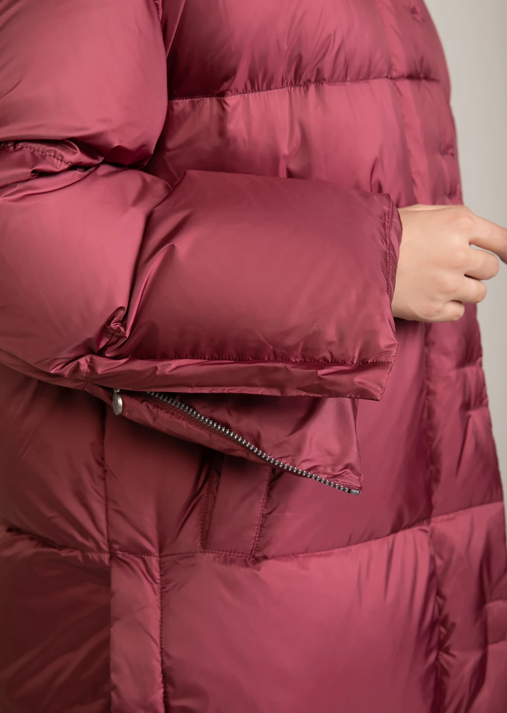 Пуховик с капюшоном (1197KW-0011-KK019)