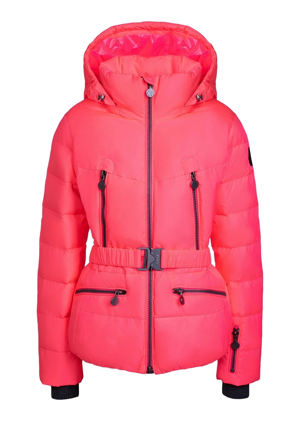 Короткий пуховик с капюшоном (1821MW-0011-MI163)