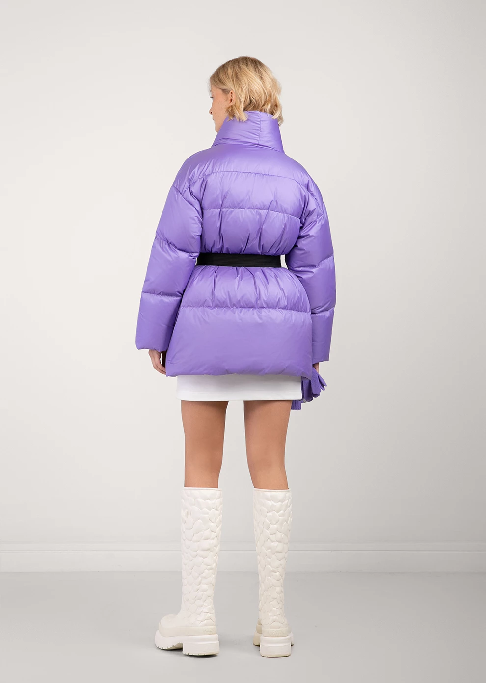 Короткий пуховик (1760MW-0058-MB077)