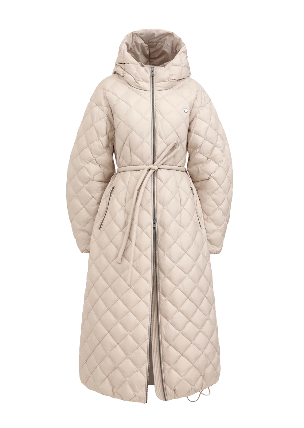 Пуховик длинный с капюшоном (1238UW-1039-A211)
