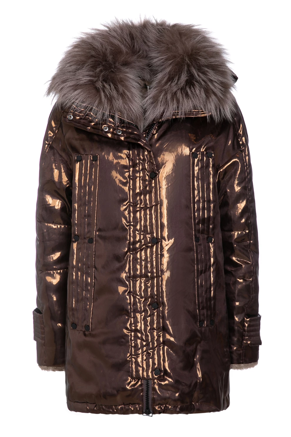 Парка с мехом (19W723-5243-IZ052)