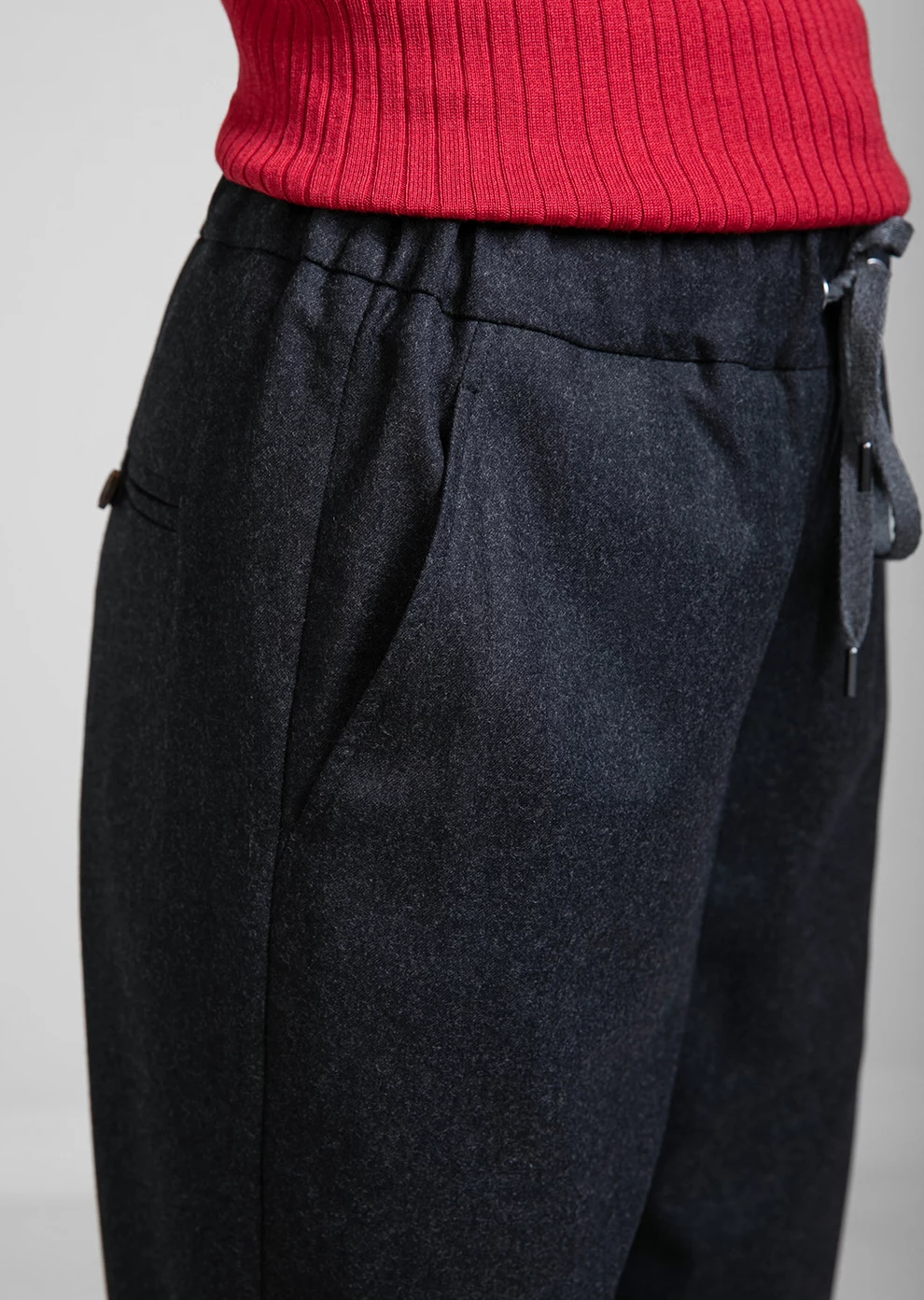 Шерстяные джоггеры (7107MW-0017-MW075)