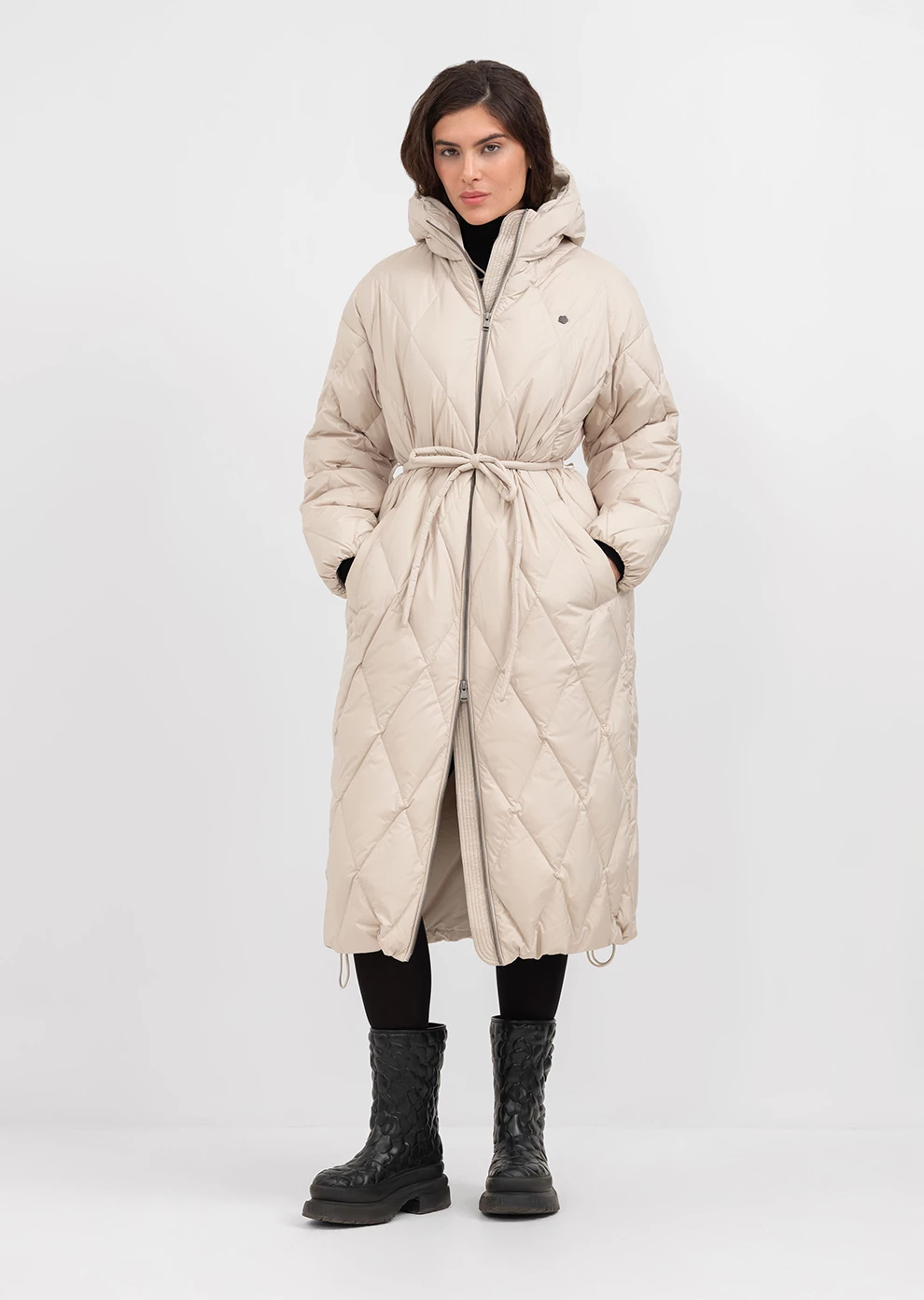 Длинное пуховое пальто (1171UW-1039-A211)