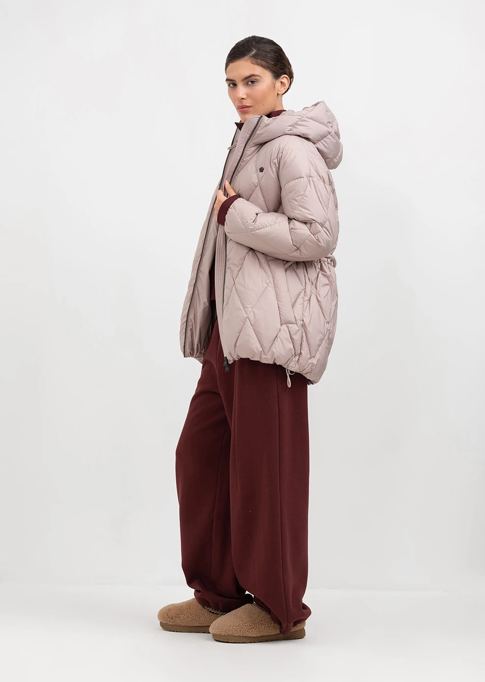 Пуховик женский демисезонный с капюшоном naumi (1166UW-1039-A505)