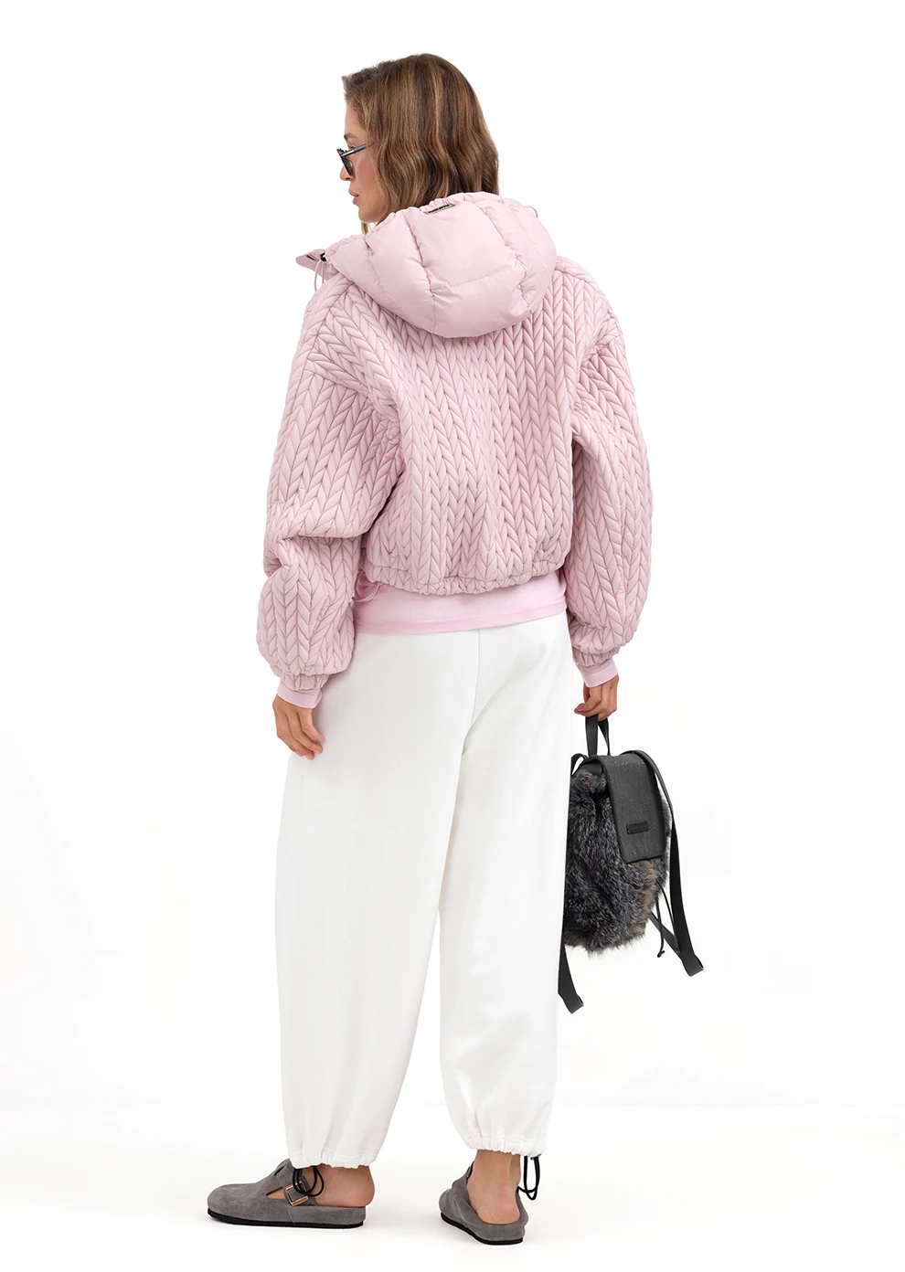 Укороченная утепленная куртка (1843UW-1023-A309)