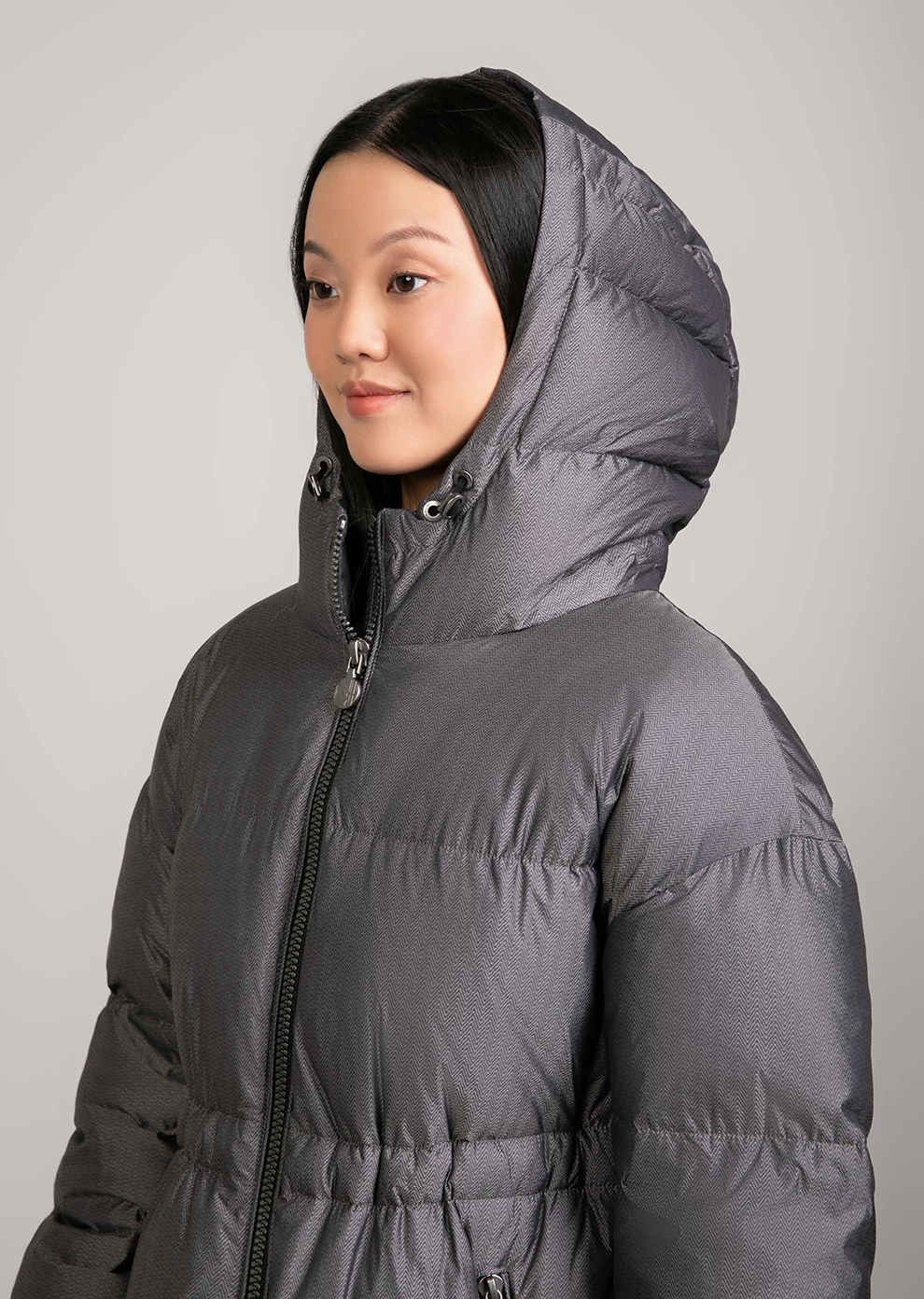 Пуховик с капюшоном (1742OW-0054-OE187)