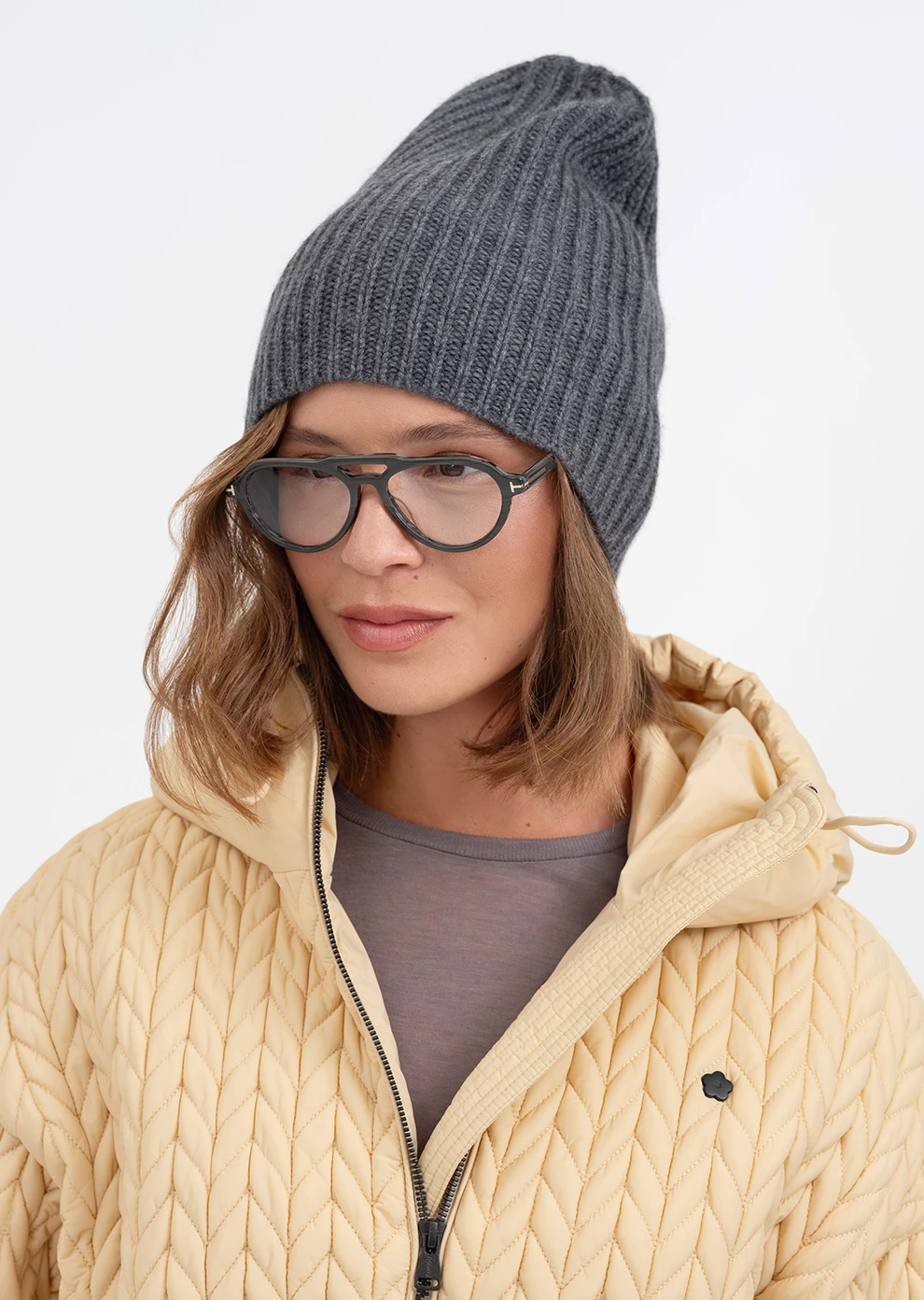 Укороченная утепленная куртка (1843UW-1023-A509)