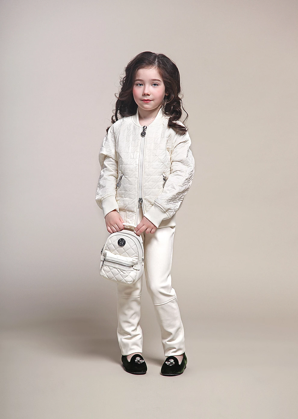 Стрейтч брюки из экокожи (273PNS180009-F0001)