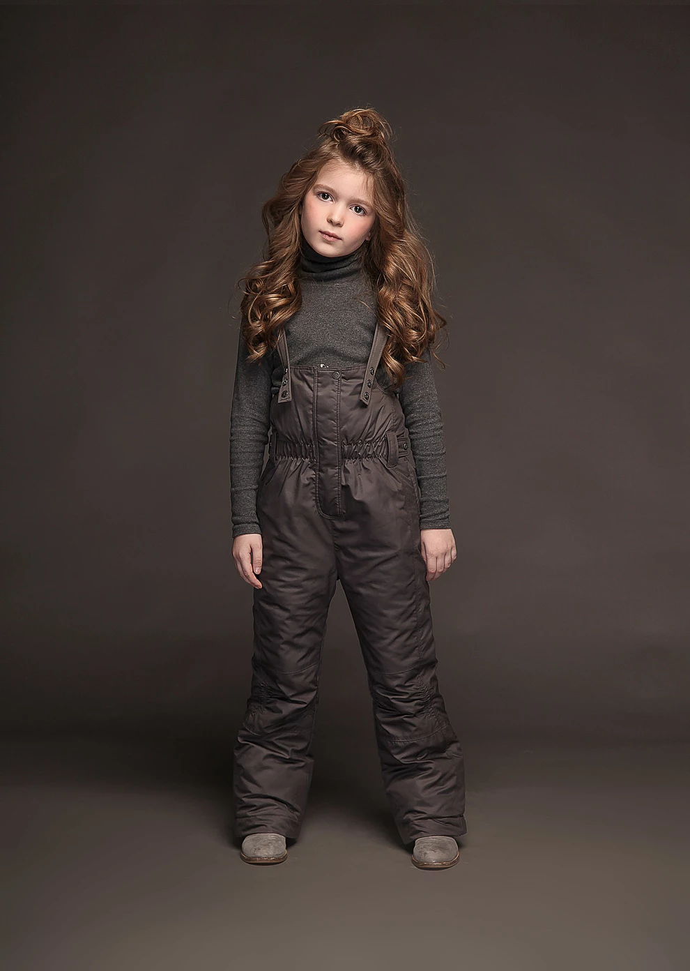 Пуховый полукомбинезон детский (18W205-0013-G0003)