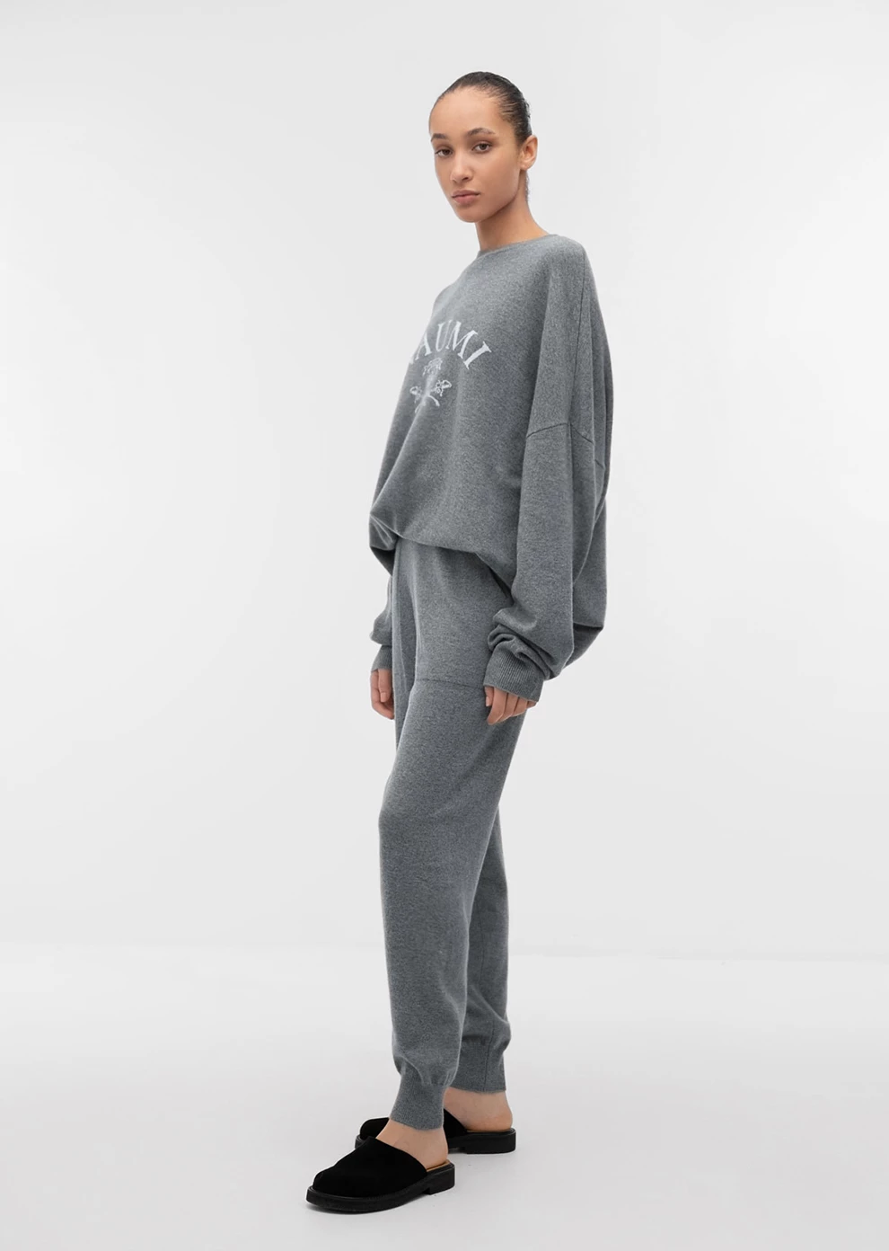 Кашемировые брюки-джоггеры (6957QW-5001-A205)