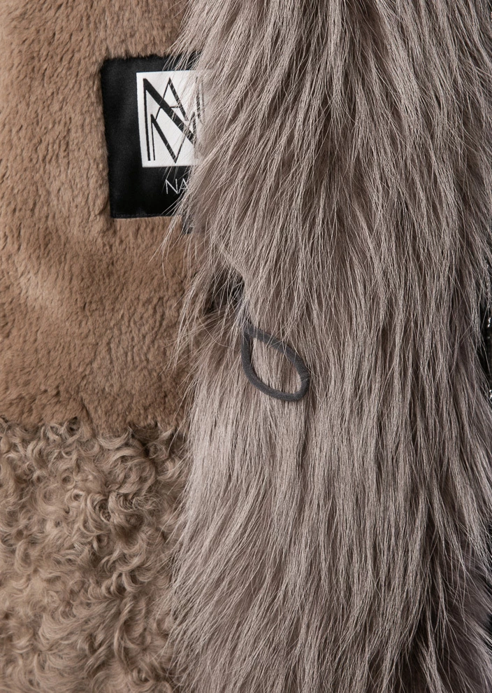 Парка с мехом (19W733-5243-IZ056)