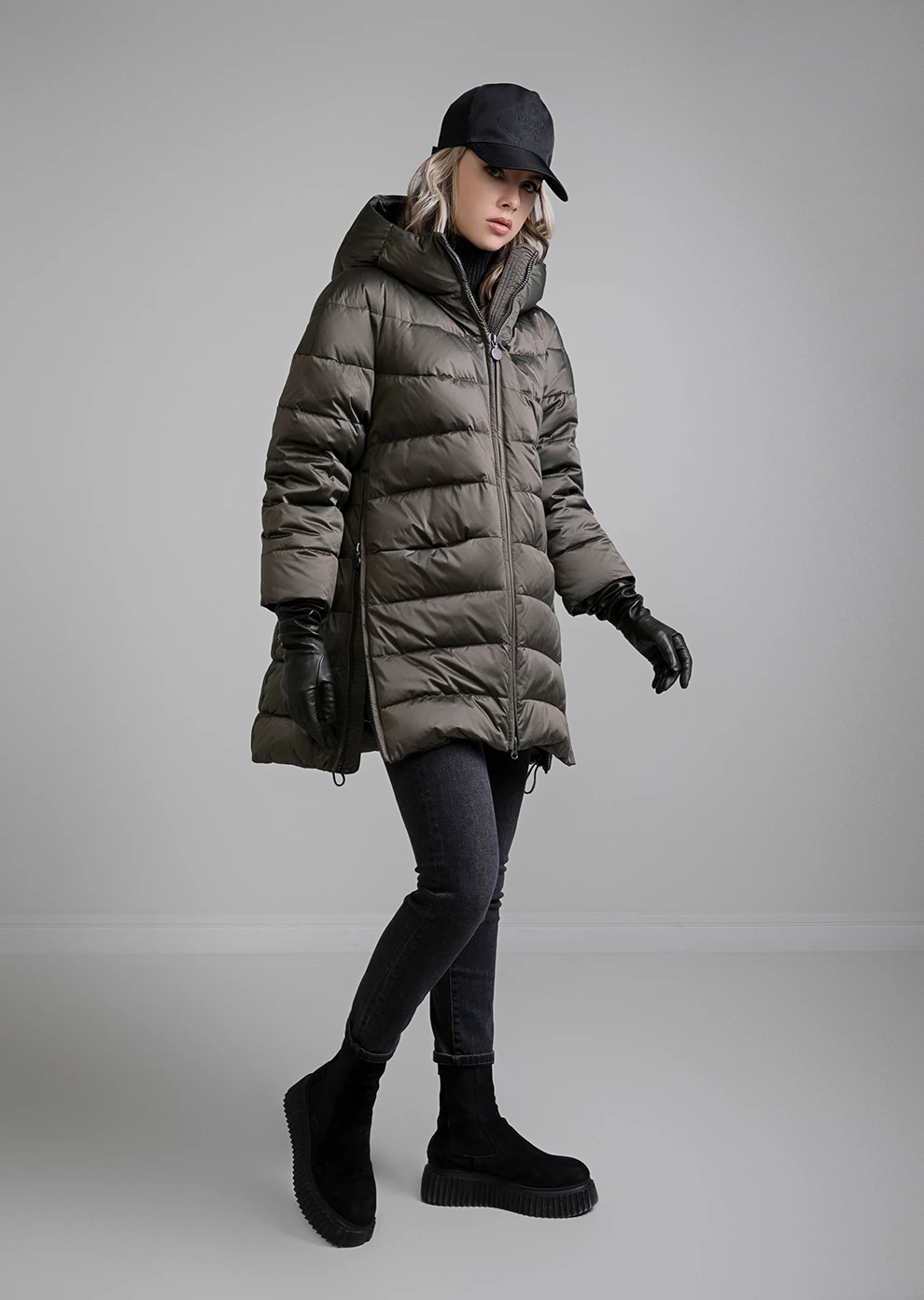 Пуховик с капюшоном (1113MW-0012-MM014)