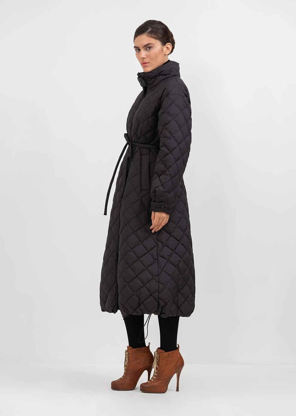 Длинное пуховое пальто (1233UW-1039-A101)