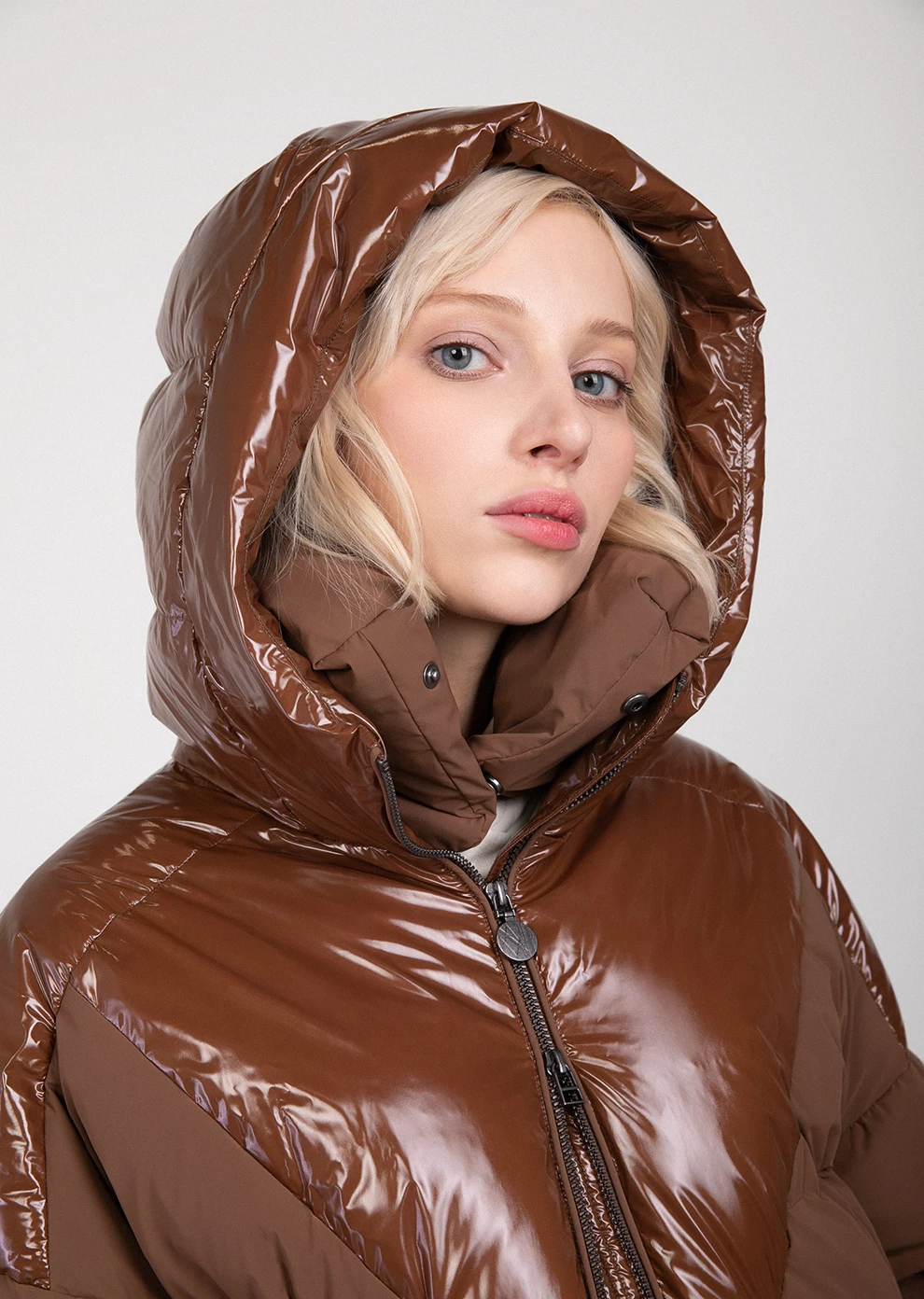 Пуховик с капюшоном (1195OW-0058-OA018)