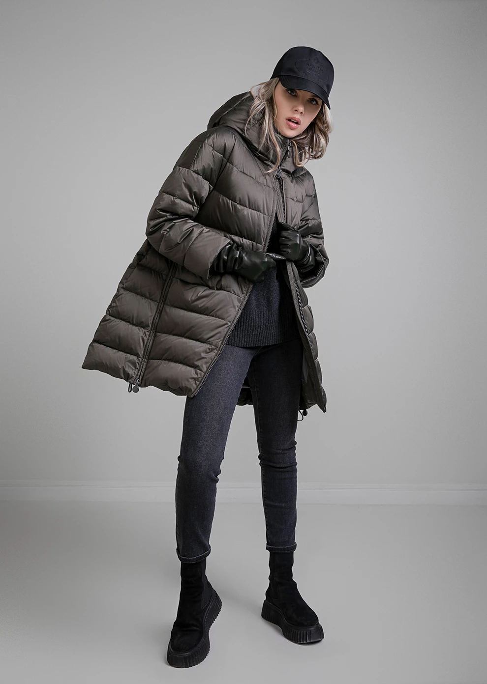 Пуховик с капюшоном (1113MW-0012-MM014)