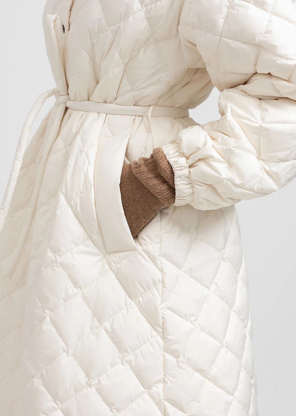 Длинное пуховое пальто (1234UW-1039-A002)