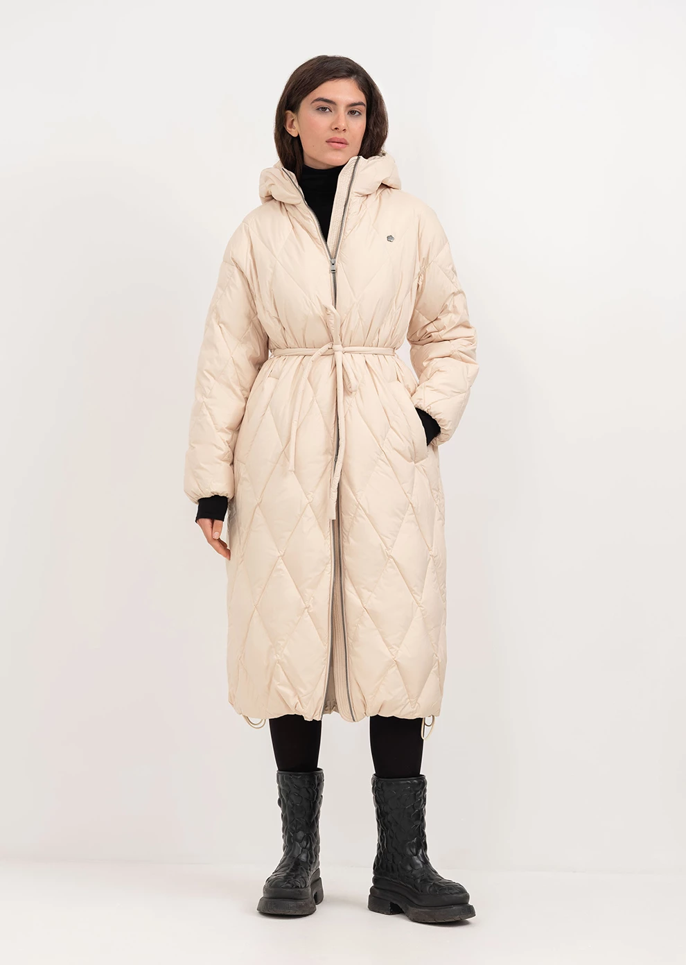 Длинное пуховое пальто (1171UW-1039-A512)