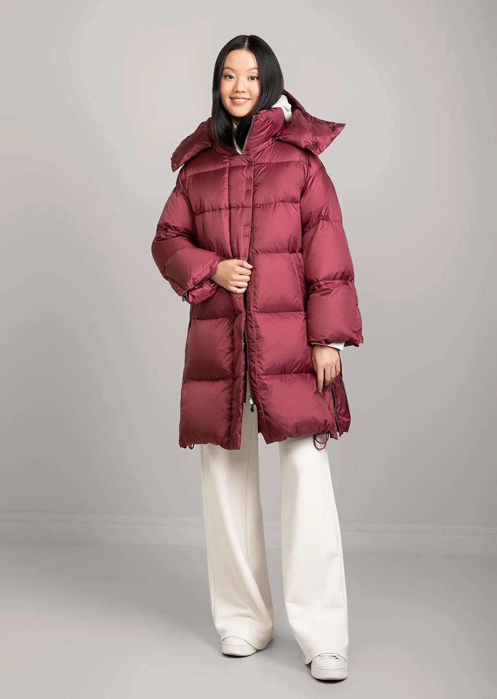 Пуховик с капюшоном (1197KW-0011-KK019)