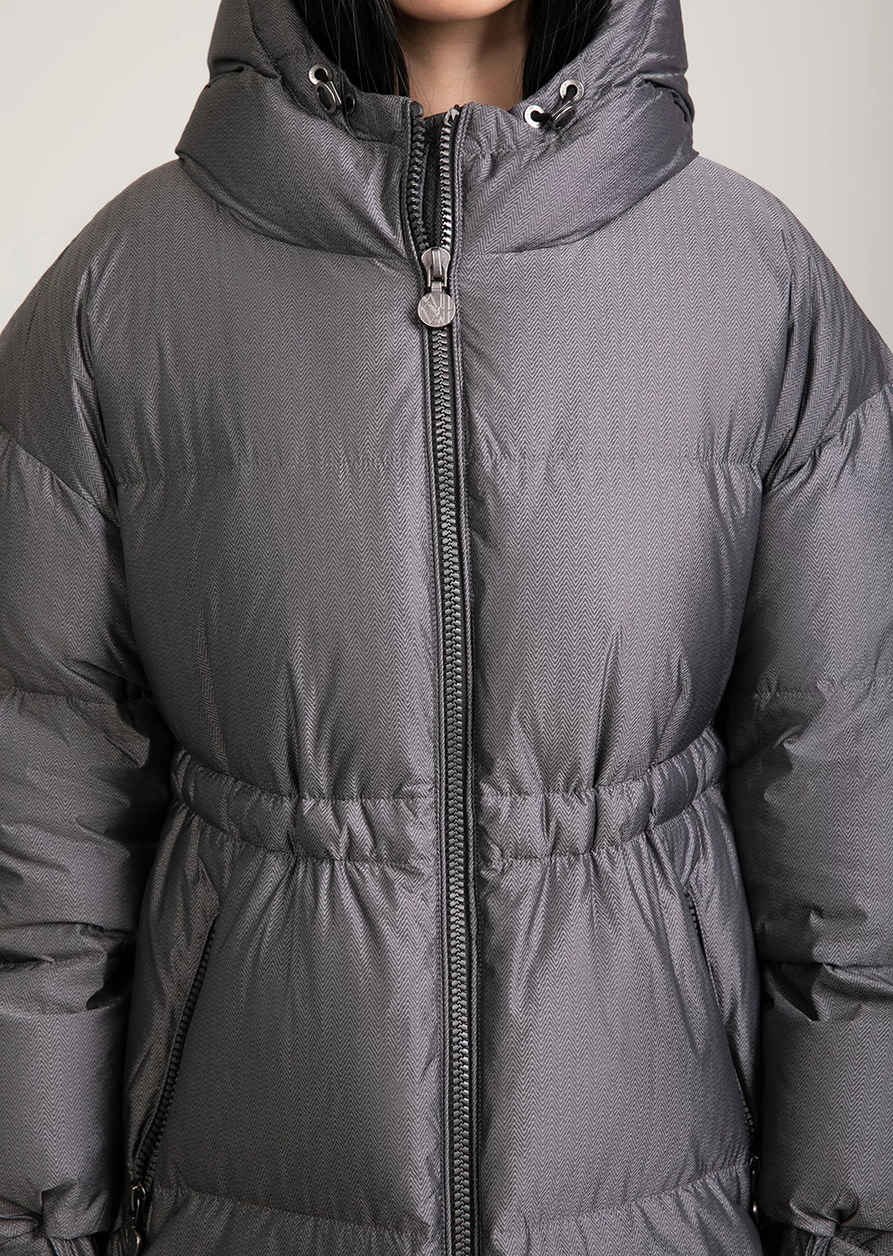 Пуховик с капюшоном (1742OW-0054-OE187)