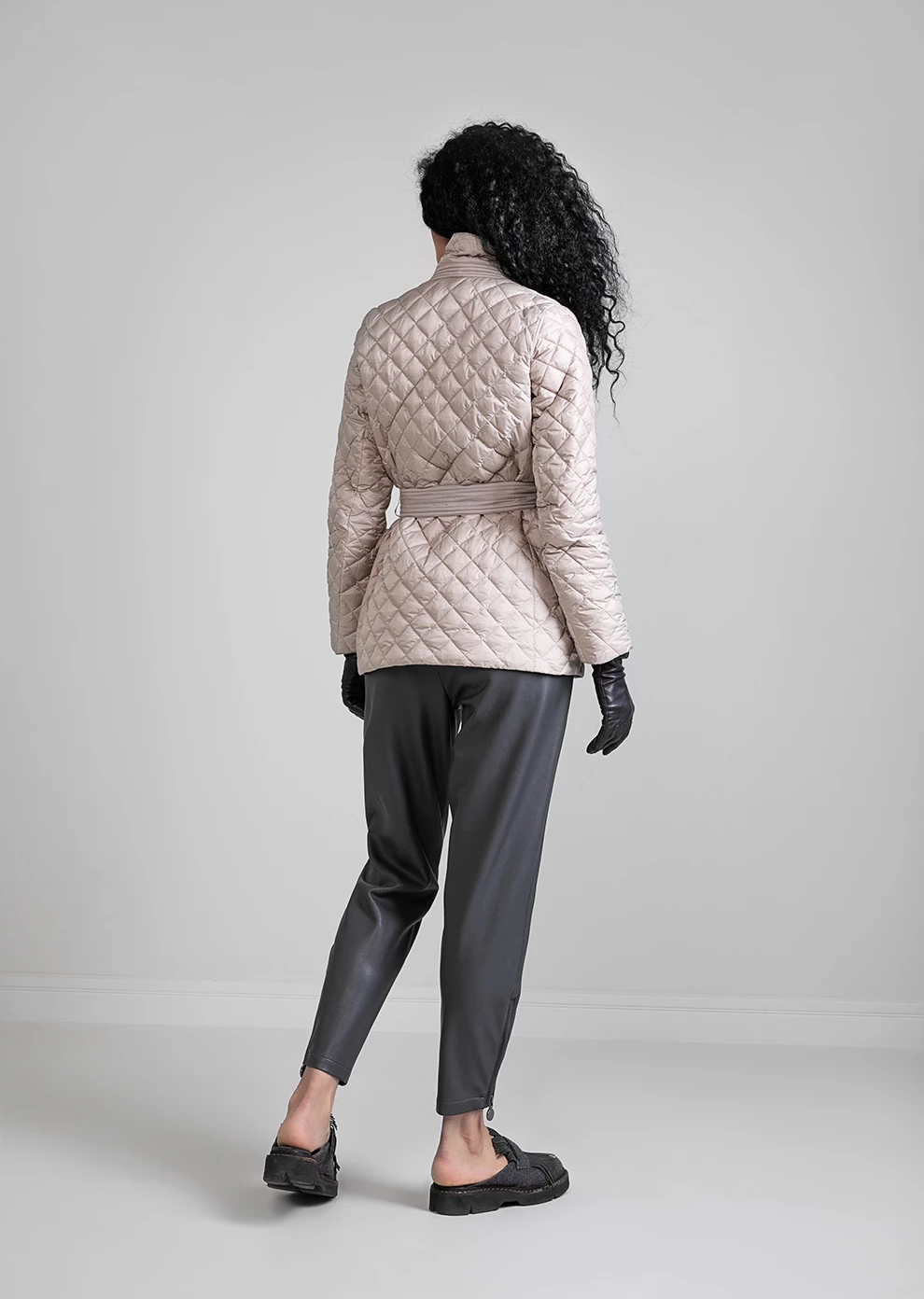 Стёганый пуховый пиджак (1729KW-0012-KK001)