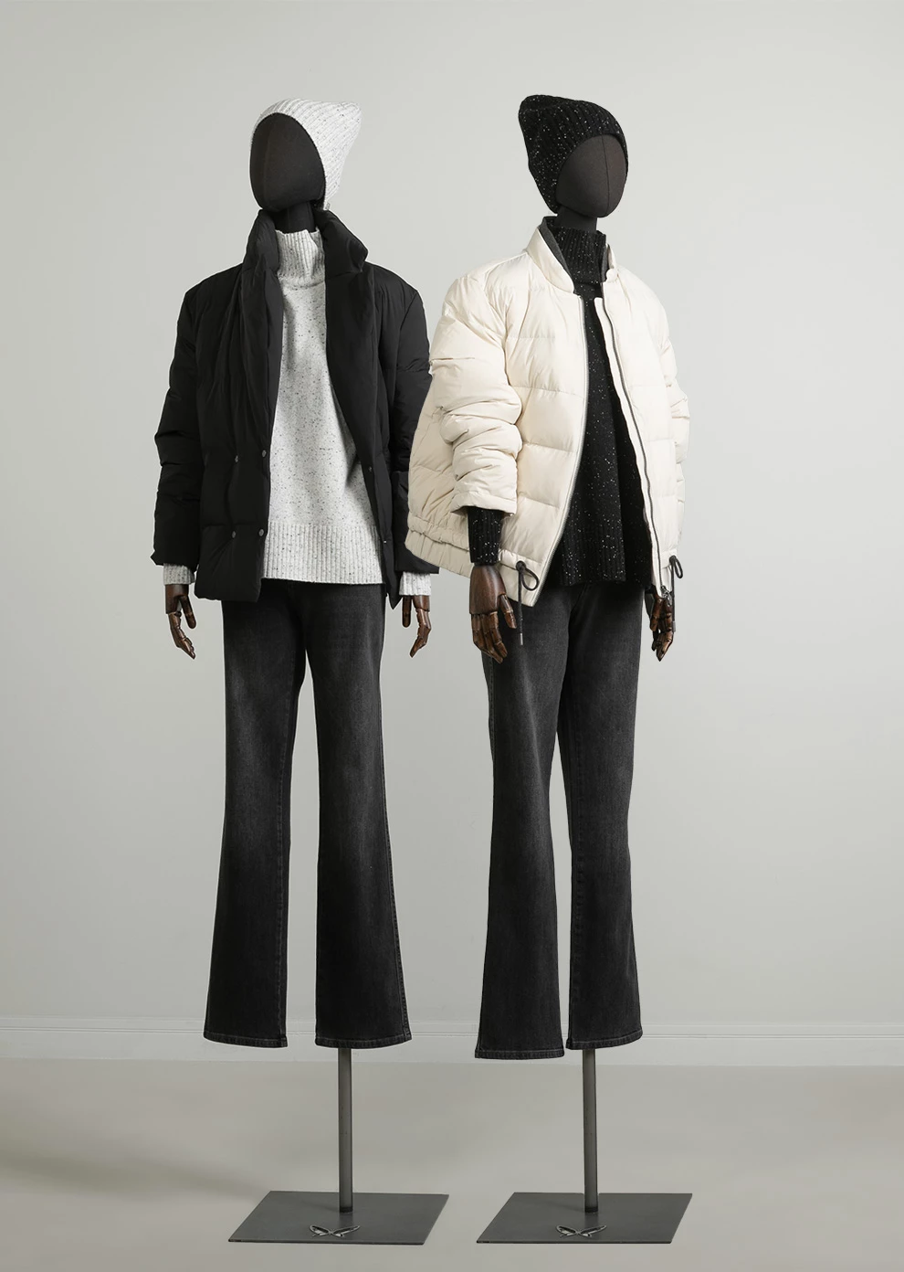 Монохромный casual для ранней весны