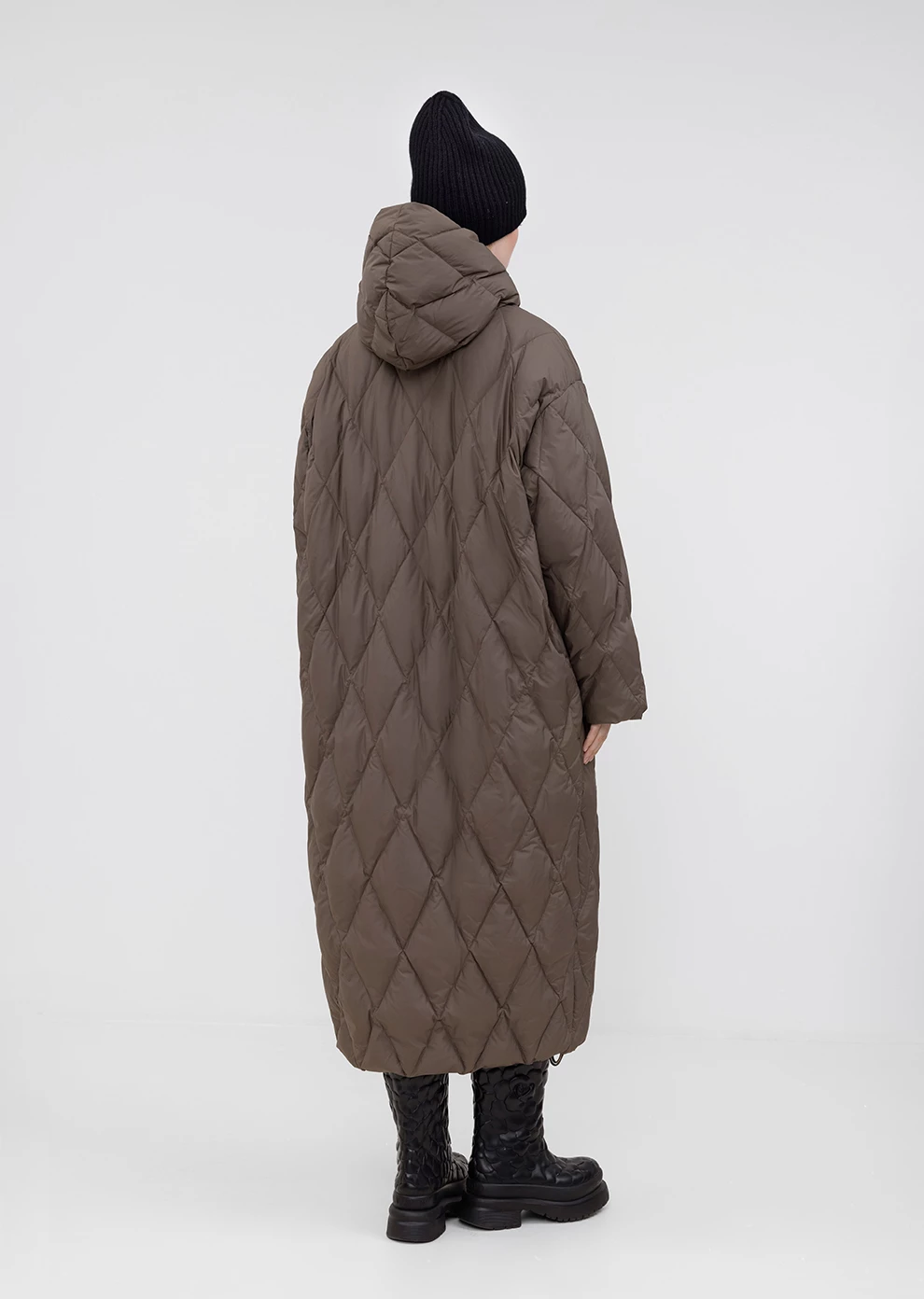 Длинное пуховое пальто (1253SW-1039-A602)