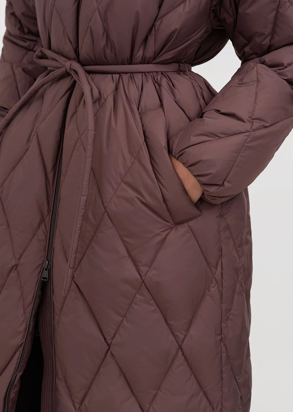 Длинное пуховое пальто (1171UW-1039-A302)